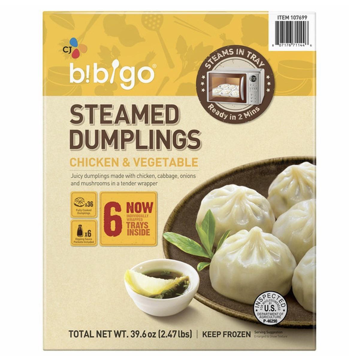 Bibigo Steamed Chicken & Veggie Dumplings 🥟 Are 👌 r/Costco