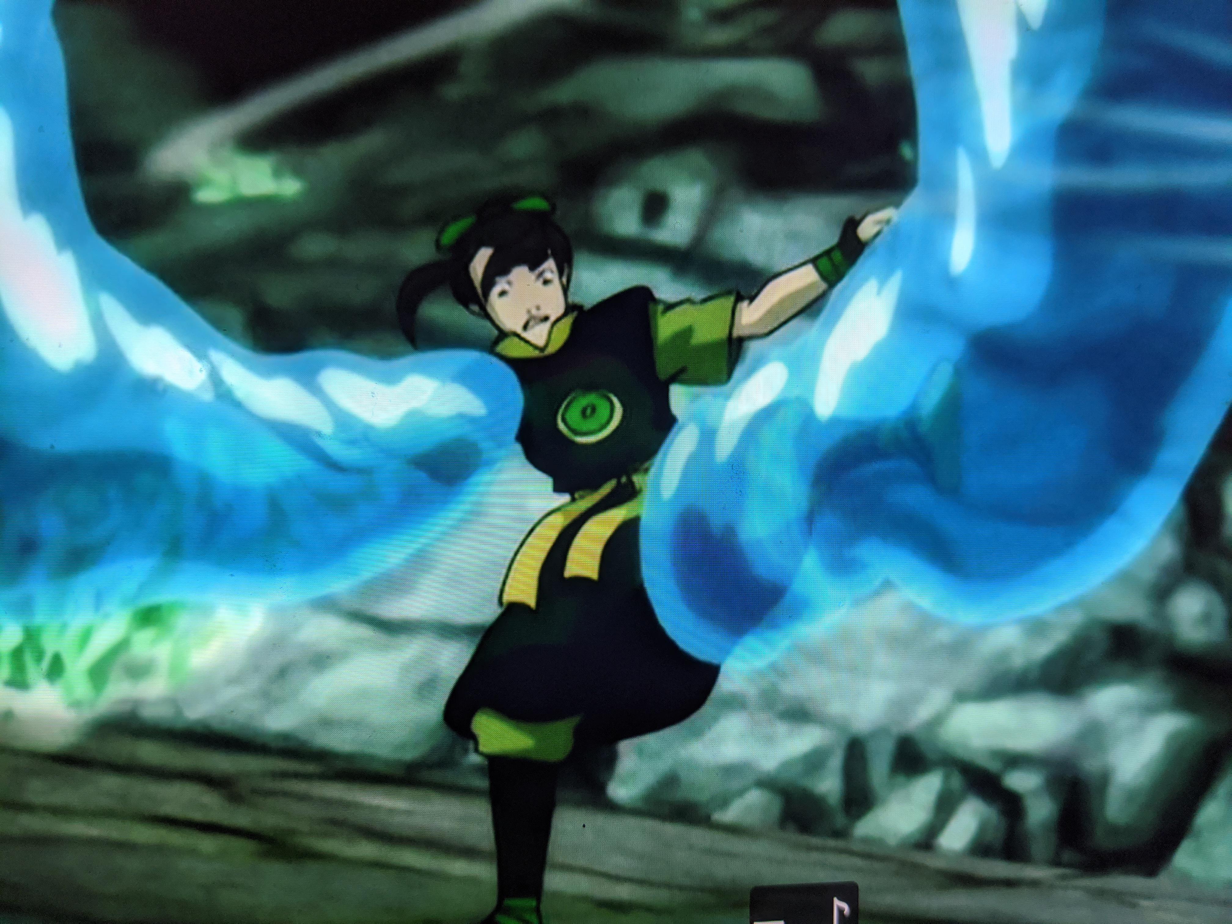 Keep in mind that Katara was such a powerful waterbender that she could