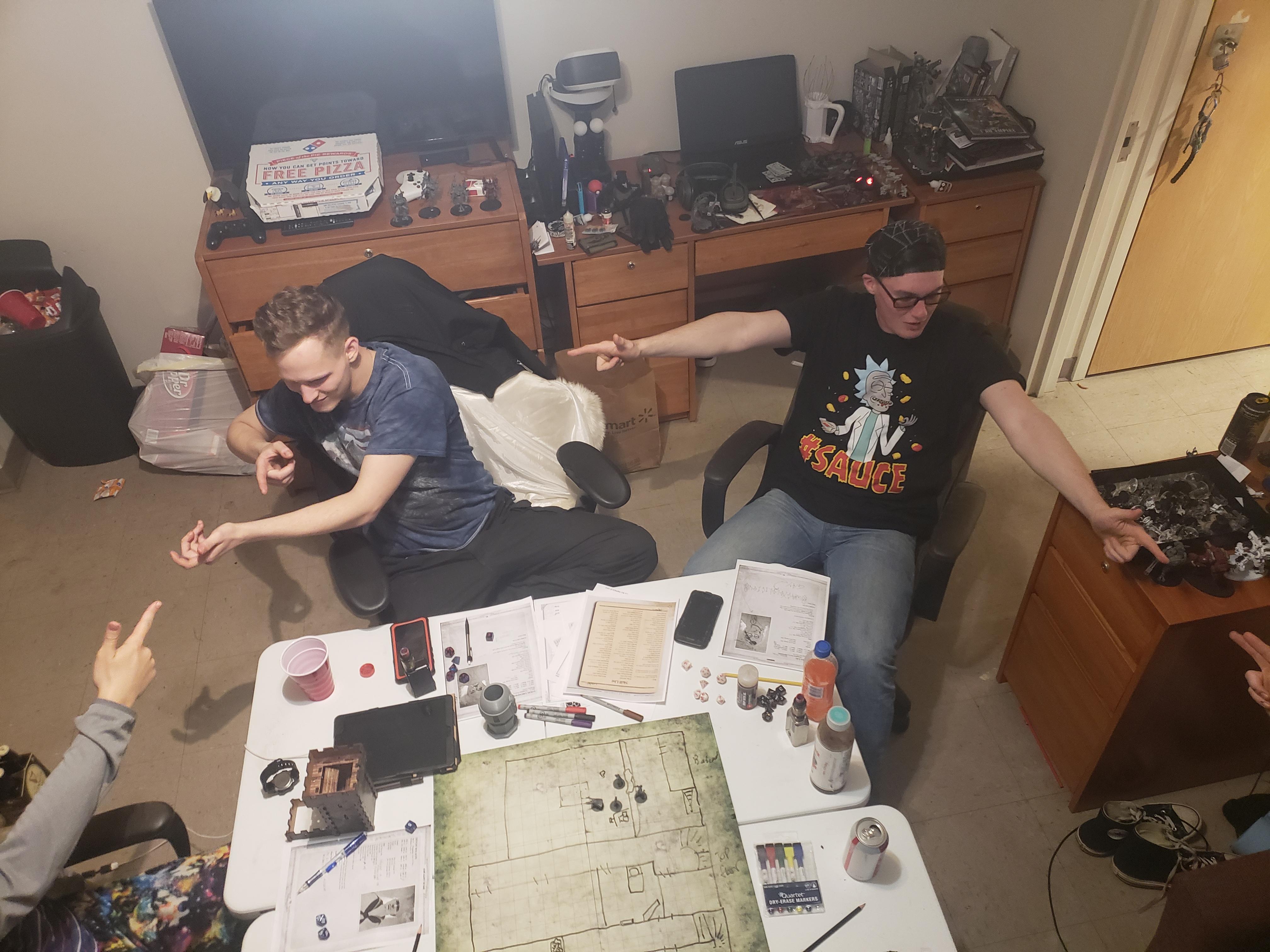 Everyone's first CoC game ends in Mexican standoff leaving one dead