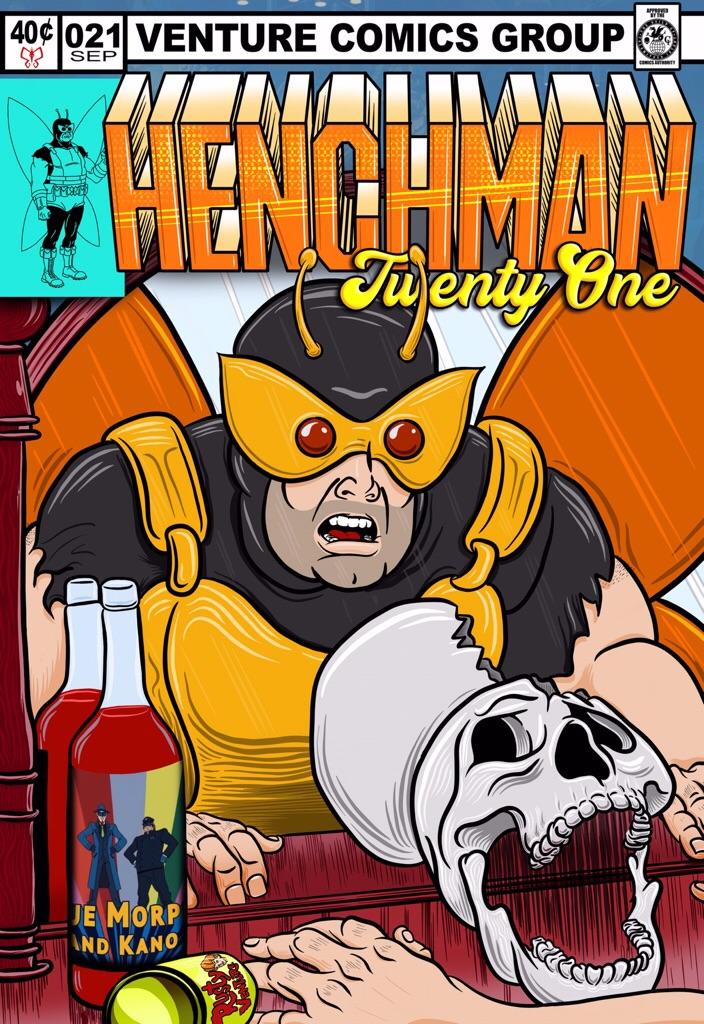 Fan art I made based on the “Demon in a Bottle” cover of Iron Man