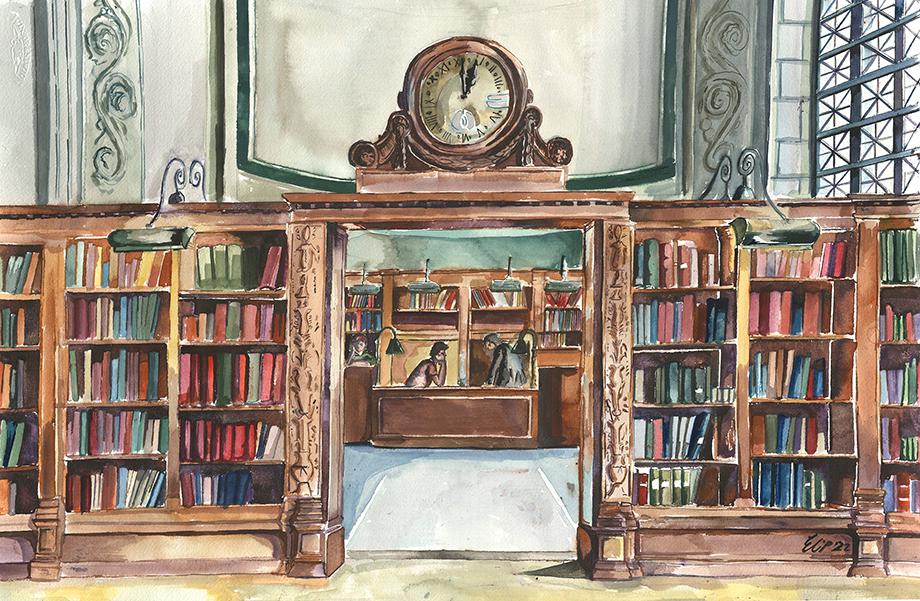 To the Library Experts What do you think of this painting I made of