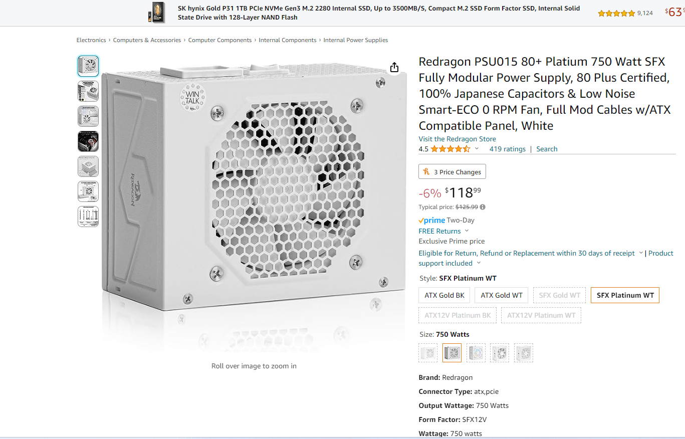 any one have this psu? is it good? r/sffpc