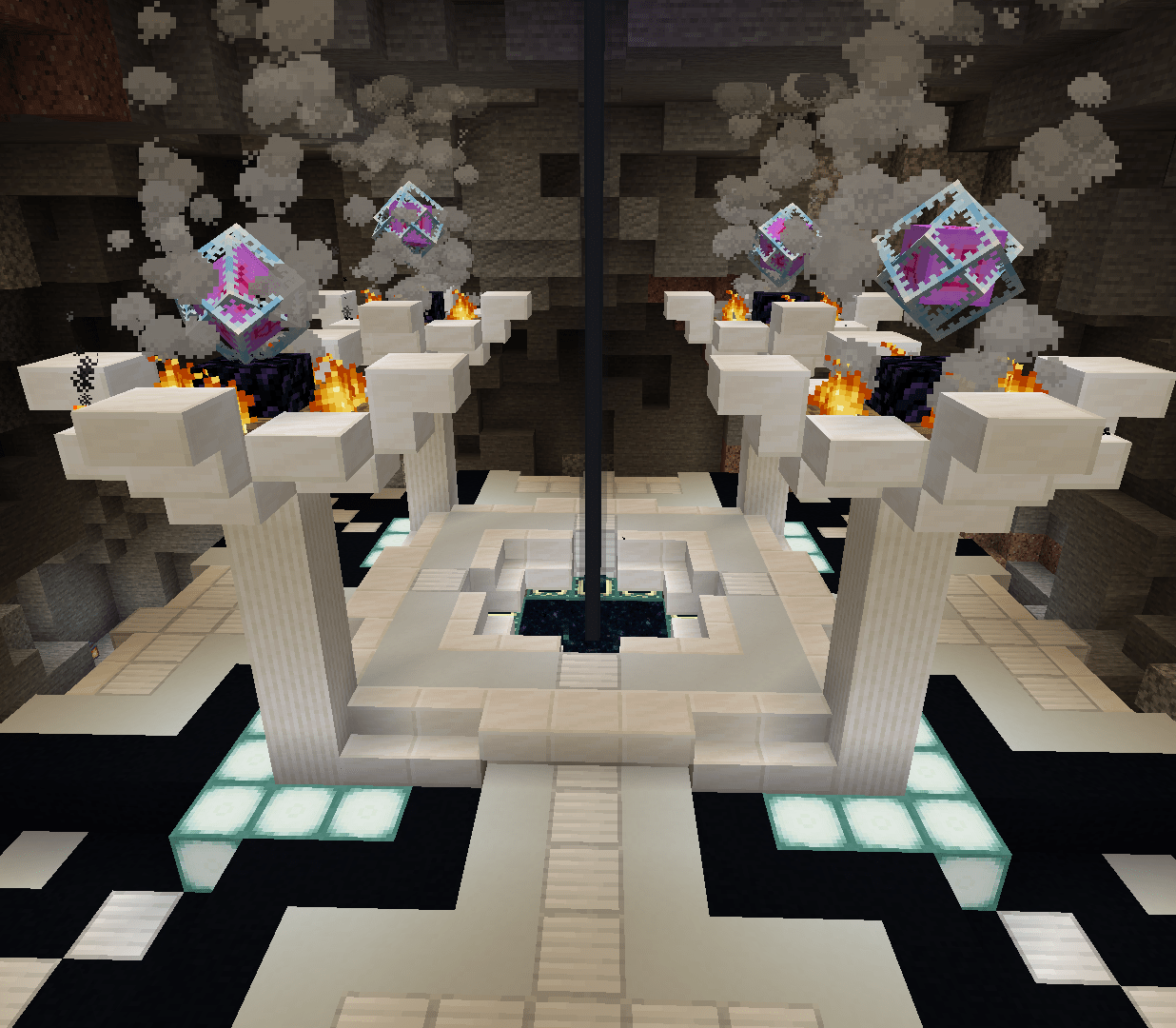 End Portal design Minecraft