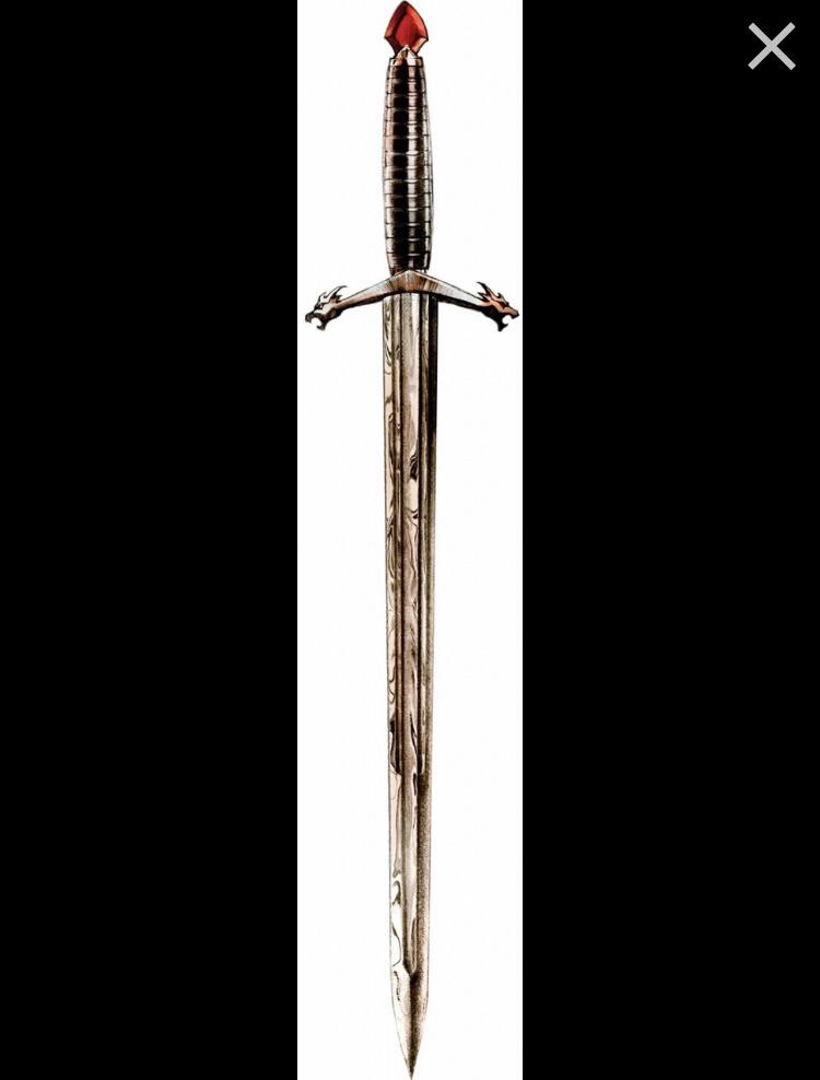 Blackfyre the Legendary Ancestral Valyrian Steel Long Sword of House