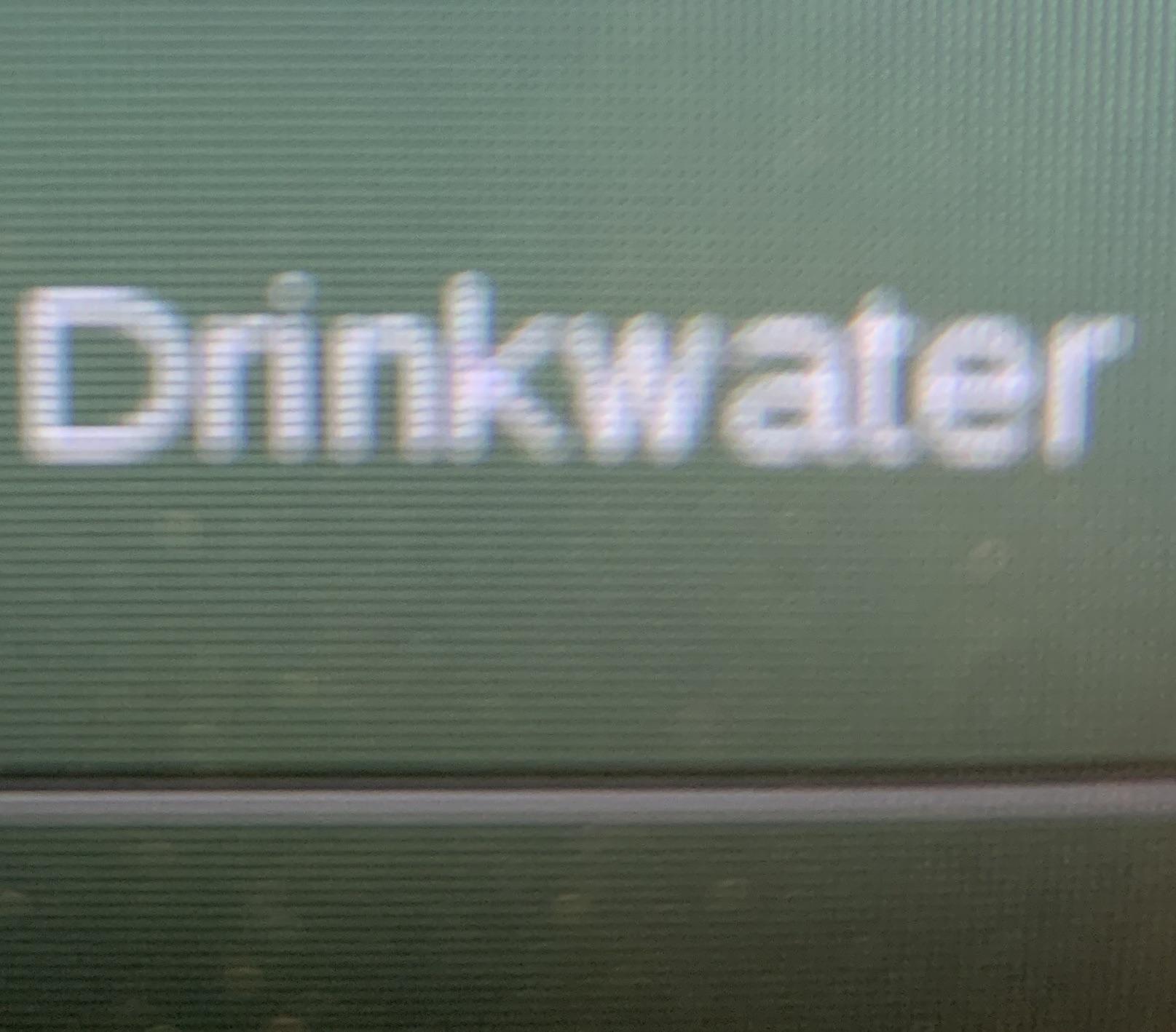 A customer of mine literally has the last name Drinkwater (edited for