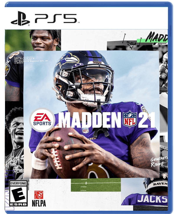 Madden 21 PS5 box art I made. It's not perfect, but just to give an