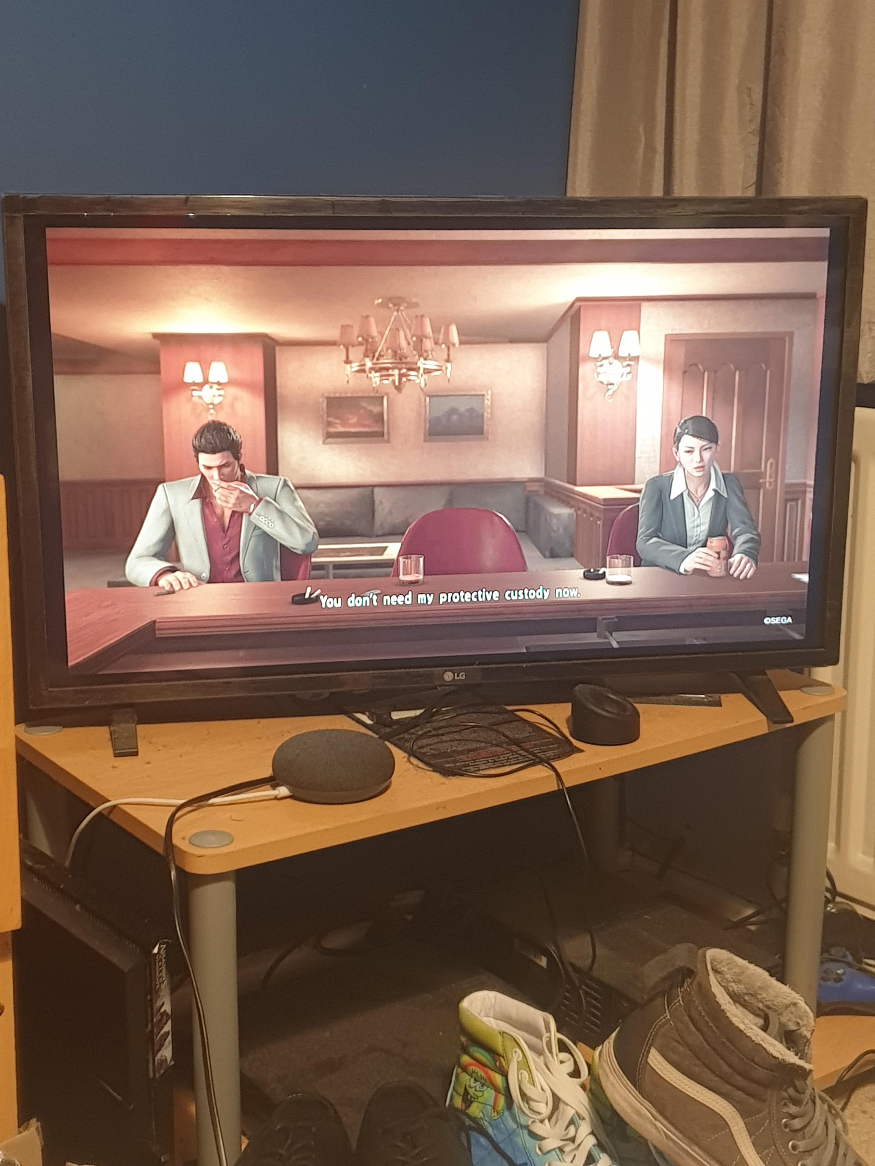 I like how they mirror Kiryu and Nishiki in Yakuza kiwami 1 and I like