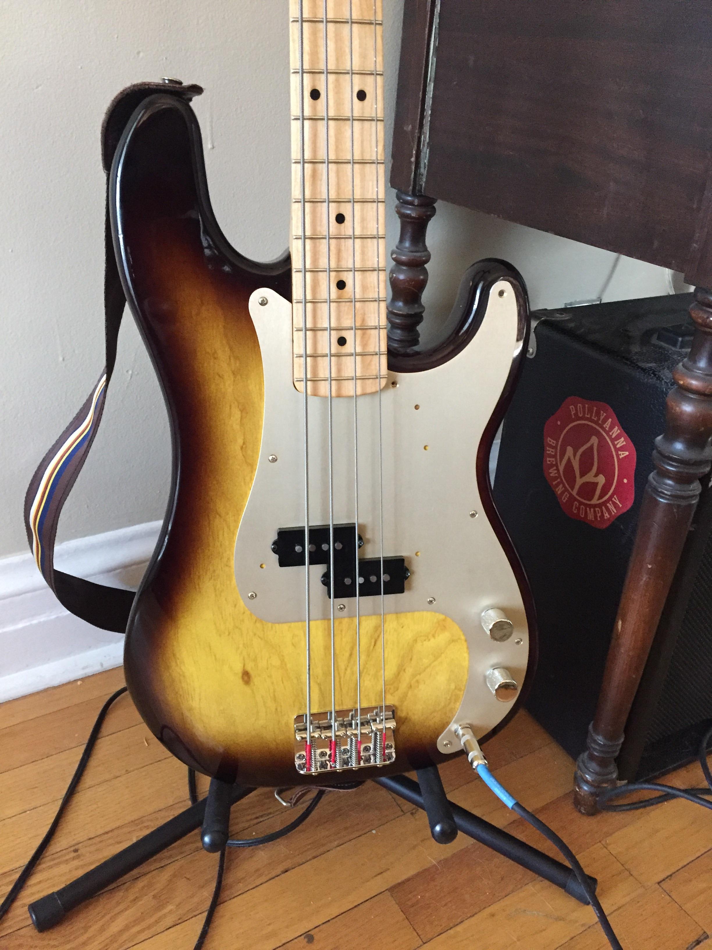 New build 57 style p bass r/BassGuitar