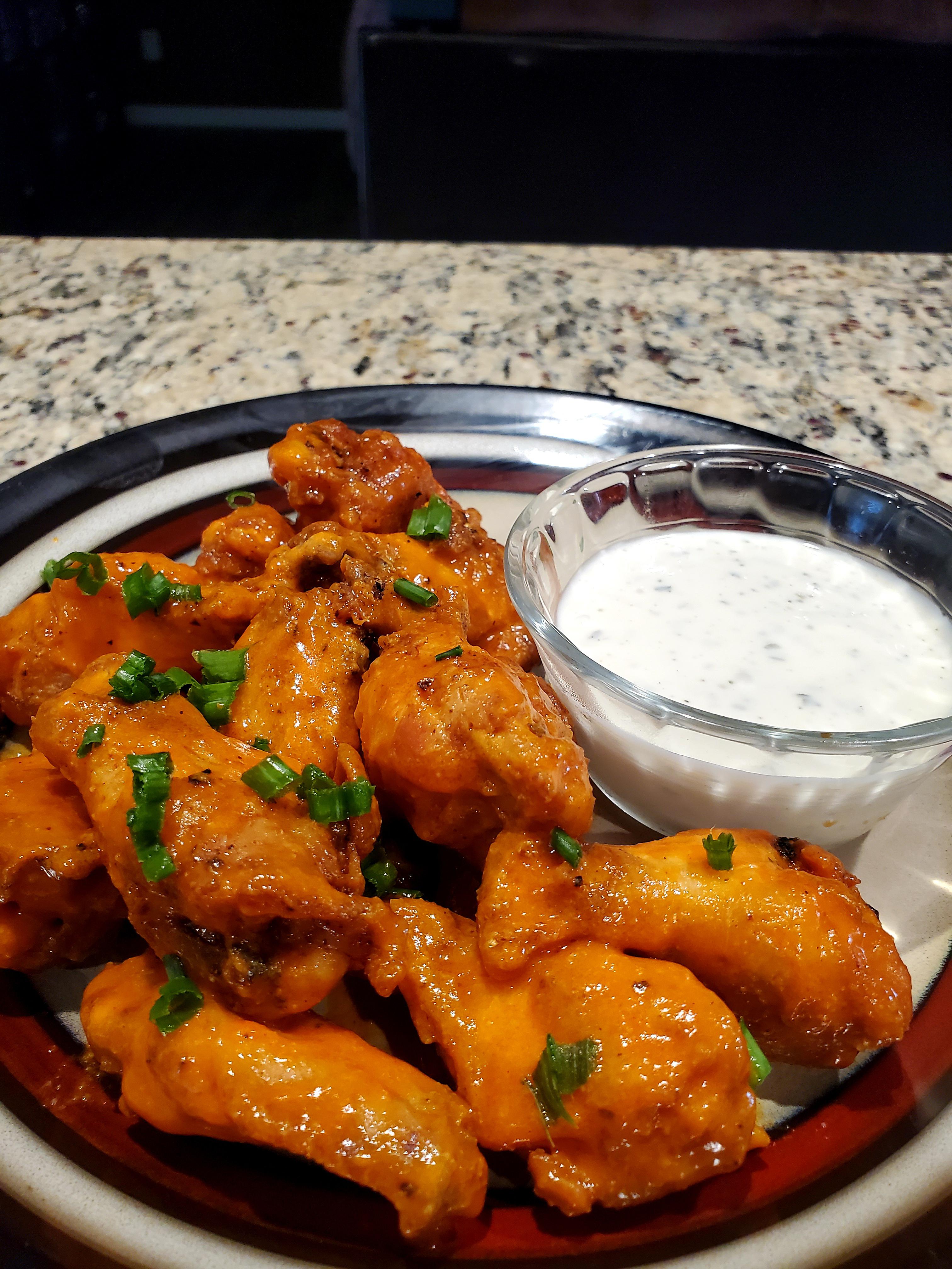 Just found this sub! Excited to share the wings I made in a homemade