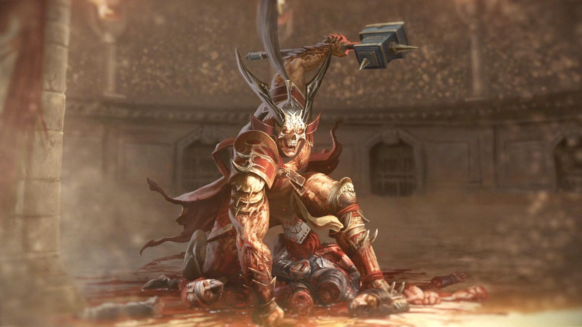 Shao Kahn’s ending has some bad ass artwork! 🤘😈🤘 r/MortalKombat