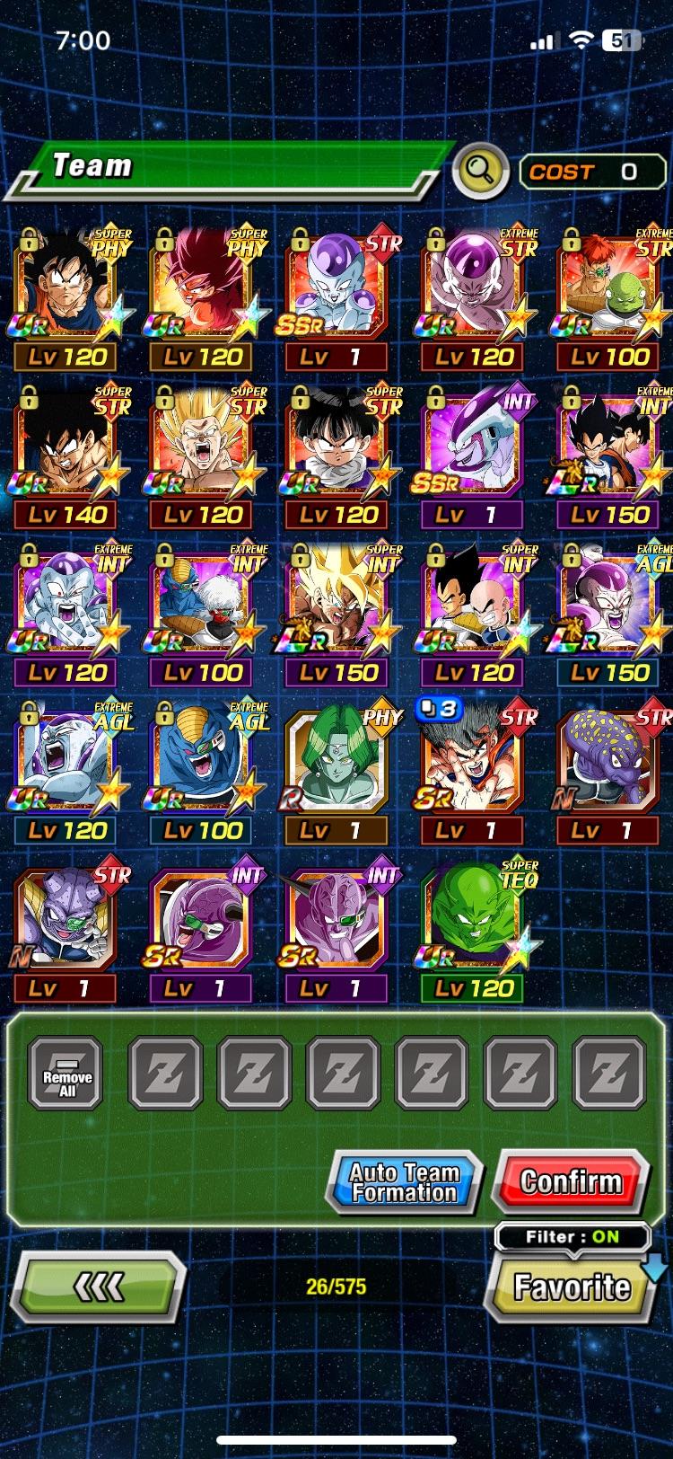 What’s the absolute best Namek saga team I could make? r