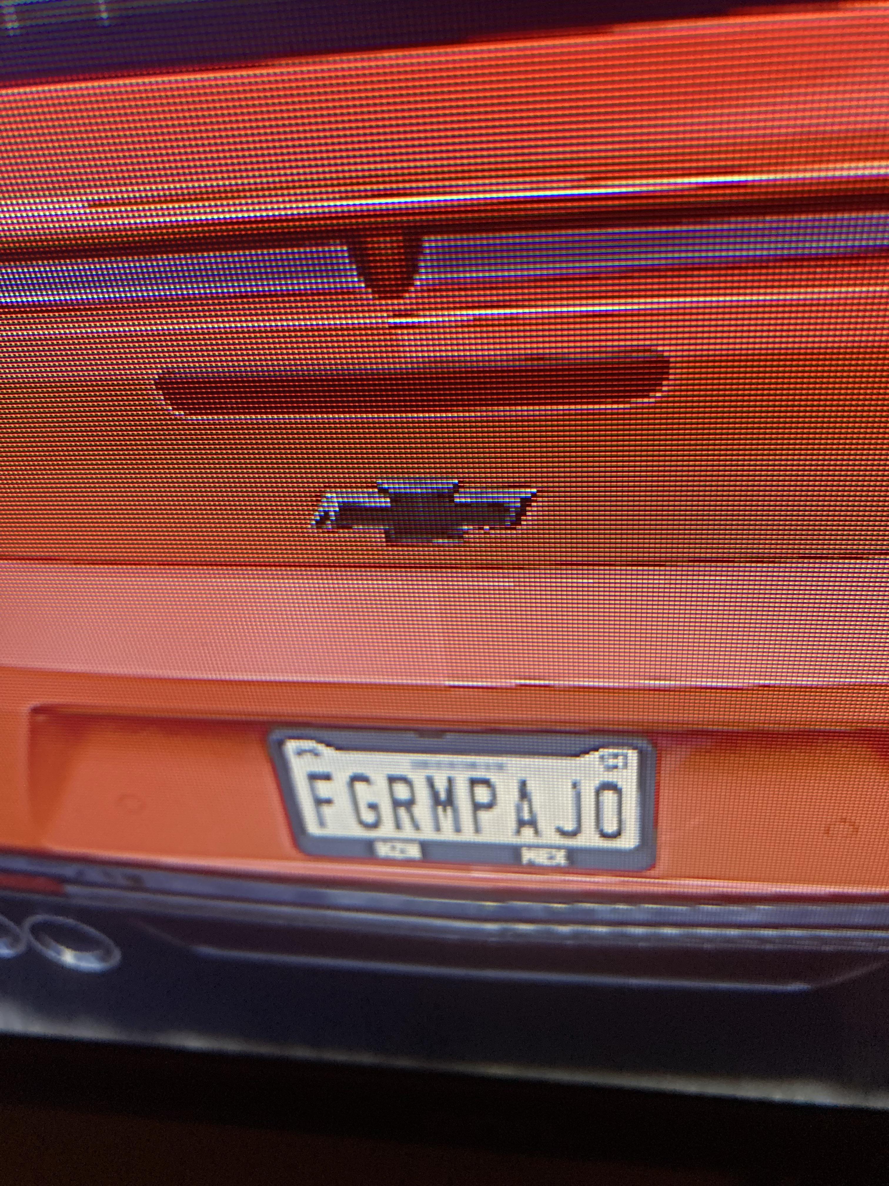 I’m liking my custom license plate on forza horizon 5 lol r