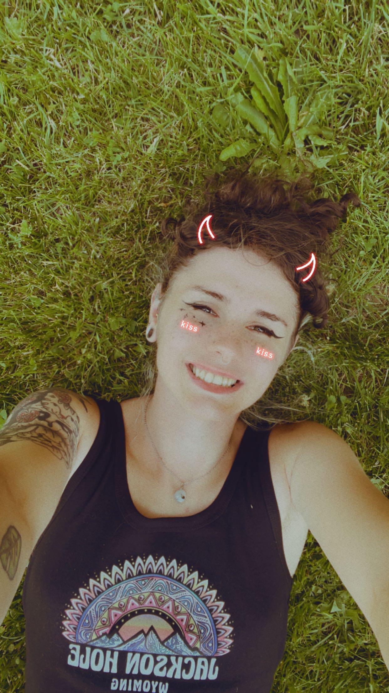 Happy hanging out in the sun r/transadorable