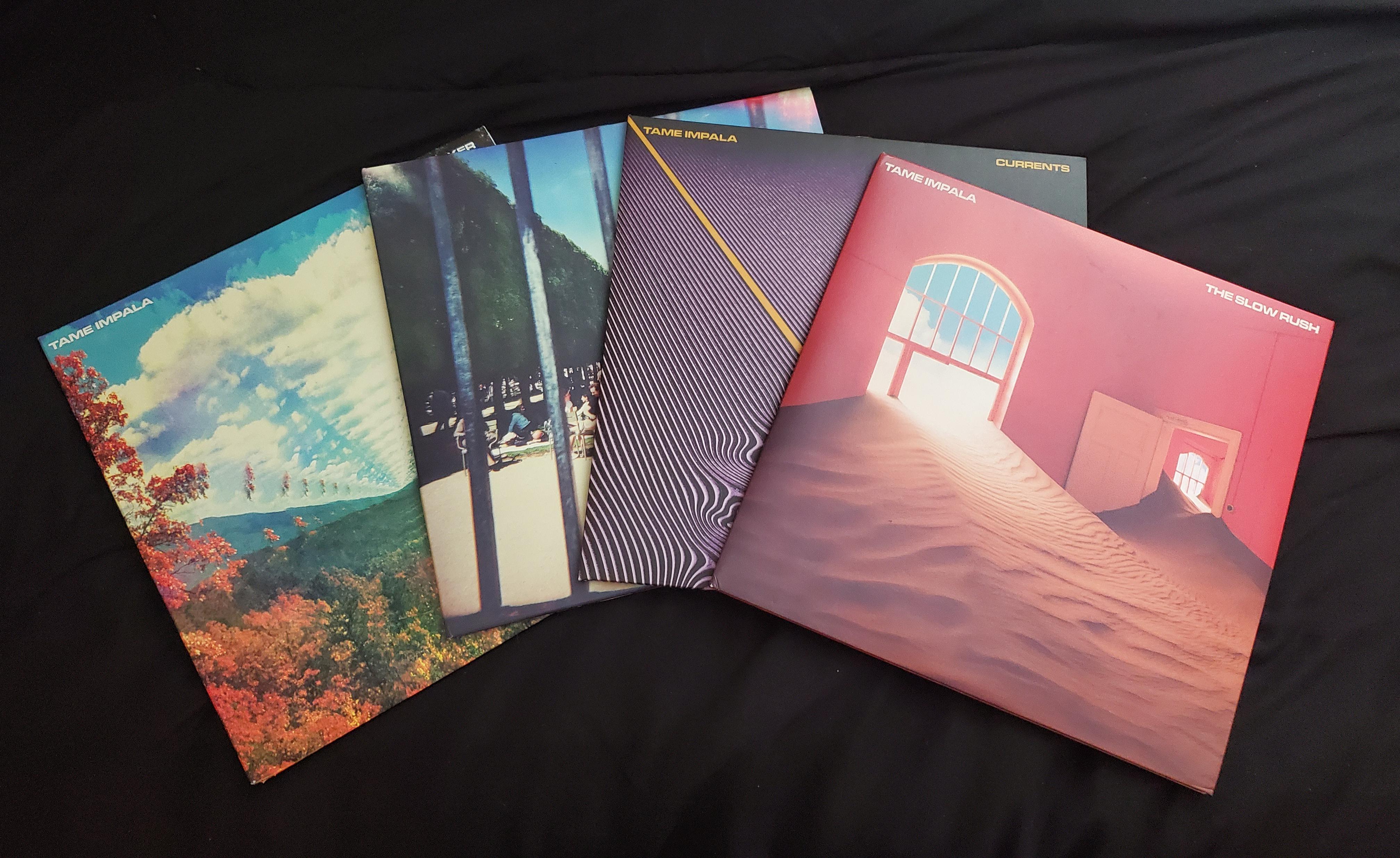 Finally collected all main Tame Impala albums r/vinyl