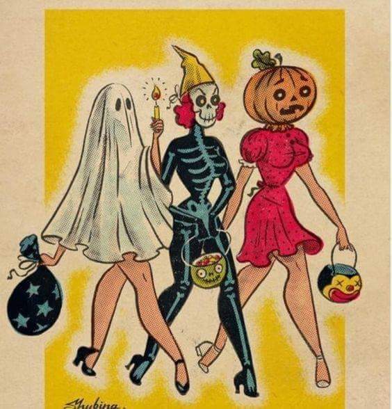 Oh the beauty of vintage Halloween r/halloween