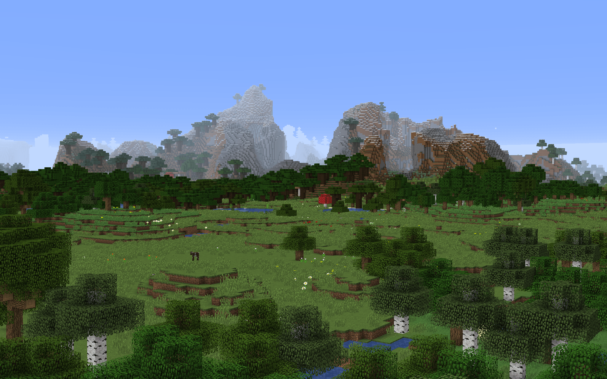 Found Yosemite in my realm. Minecraft