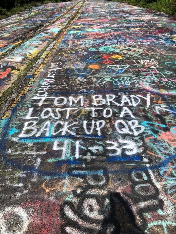 Centralia's Graffiti Highway Centralia, Pennsylvania r/eagles