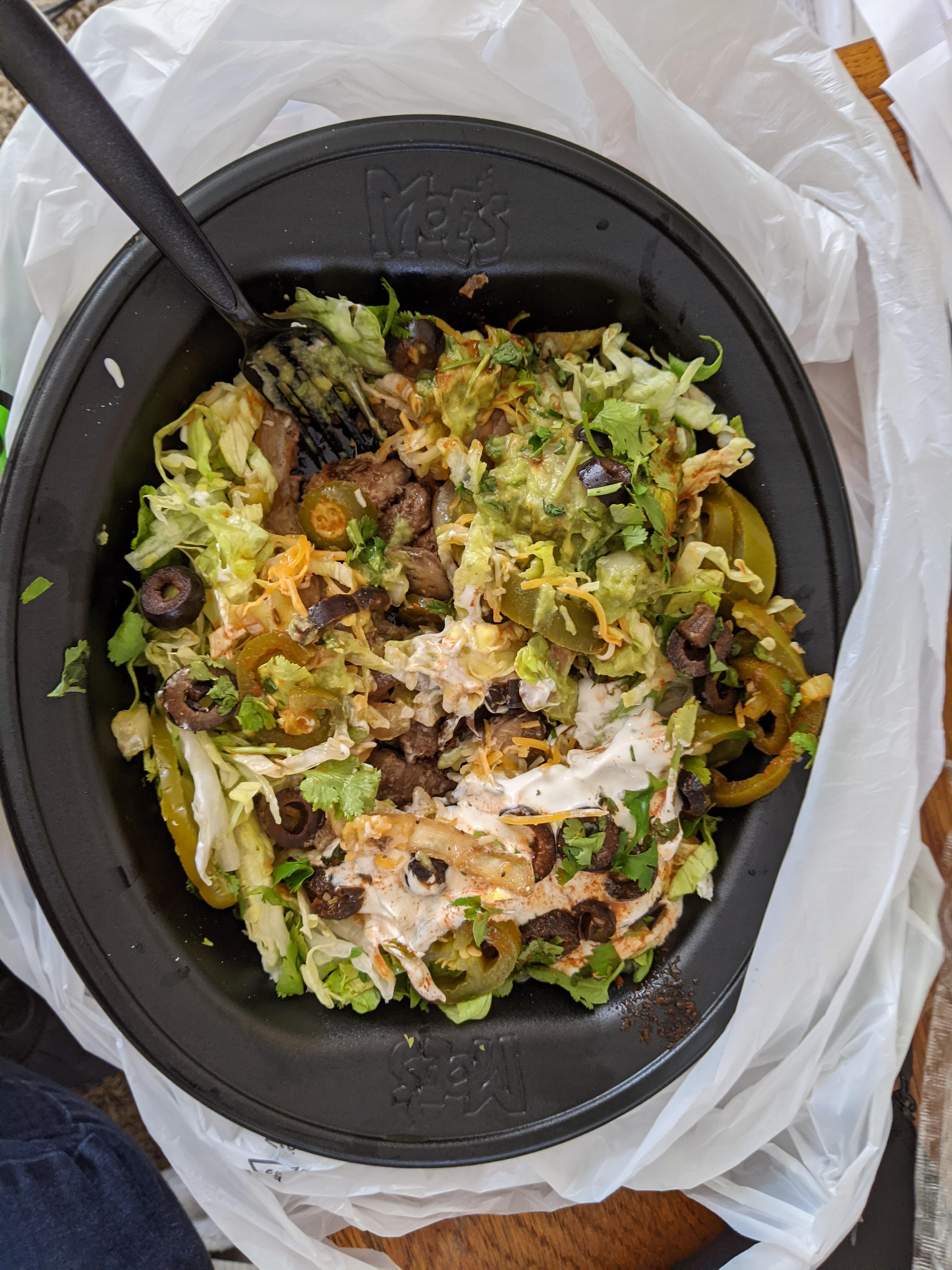 The Saddest Burrito Bowl what to order at Moe's r/GestationalDiabetes