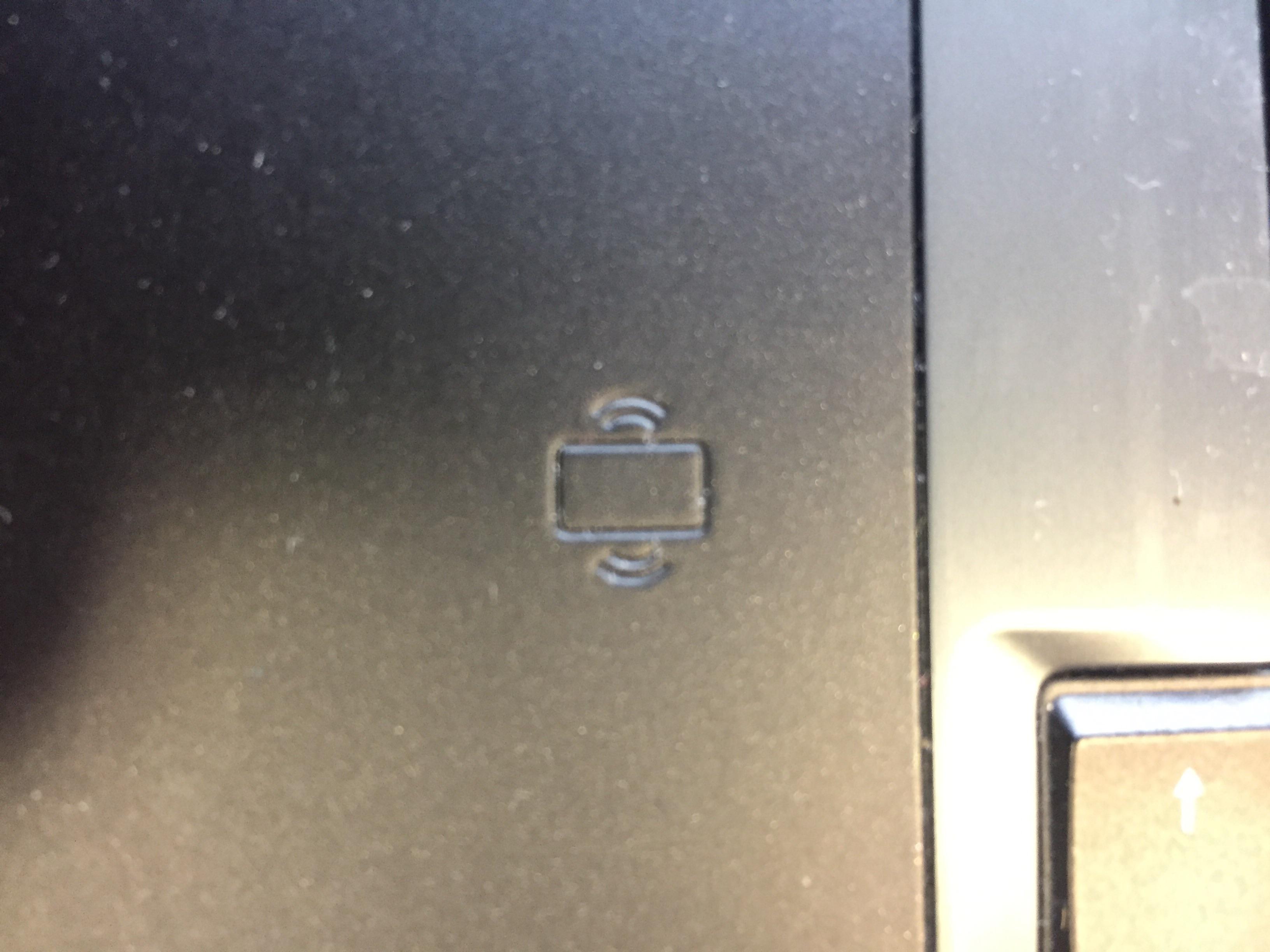 What does this symbol mean on my laptop?