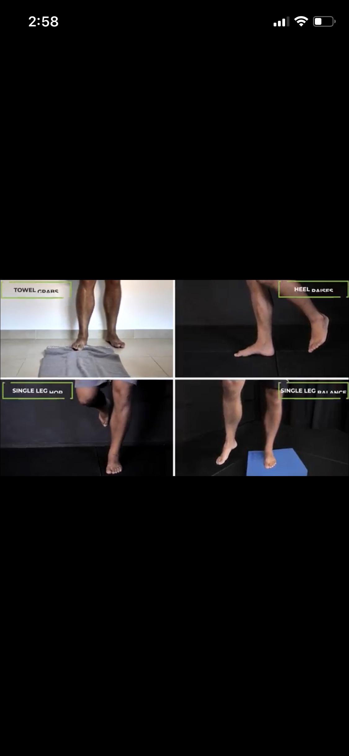 I’ve been trying to fix my flat feet and I’ve been doing these exercises and jumping rope