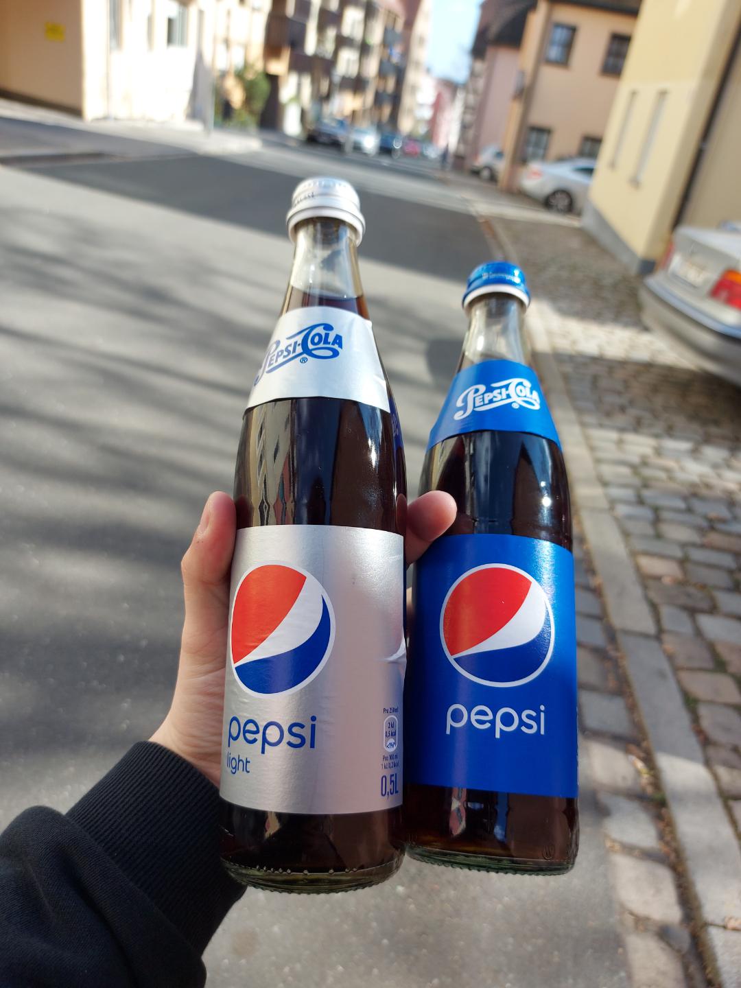 German Pepsi deposit glass bottles r/Soda