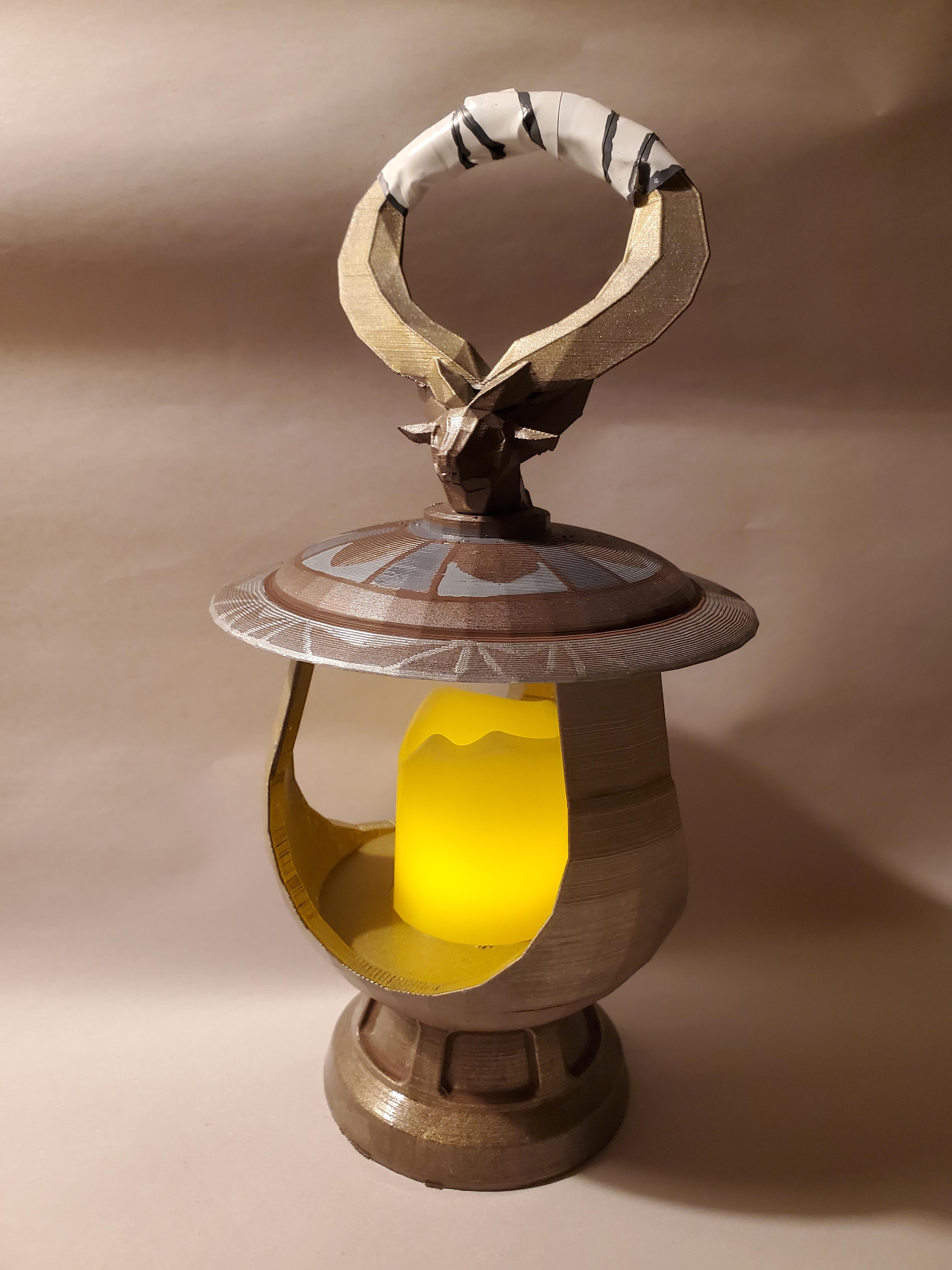 [TP][OC] I 3D printed and painted the lantern from Twilight Princess 💡🕯