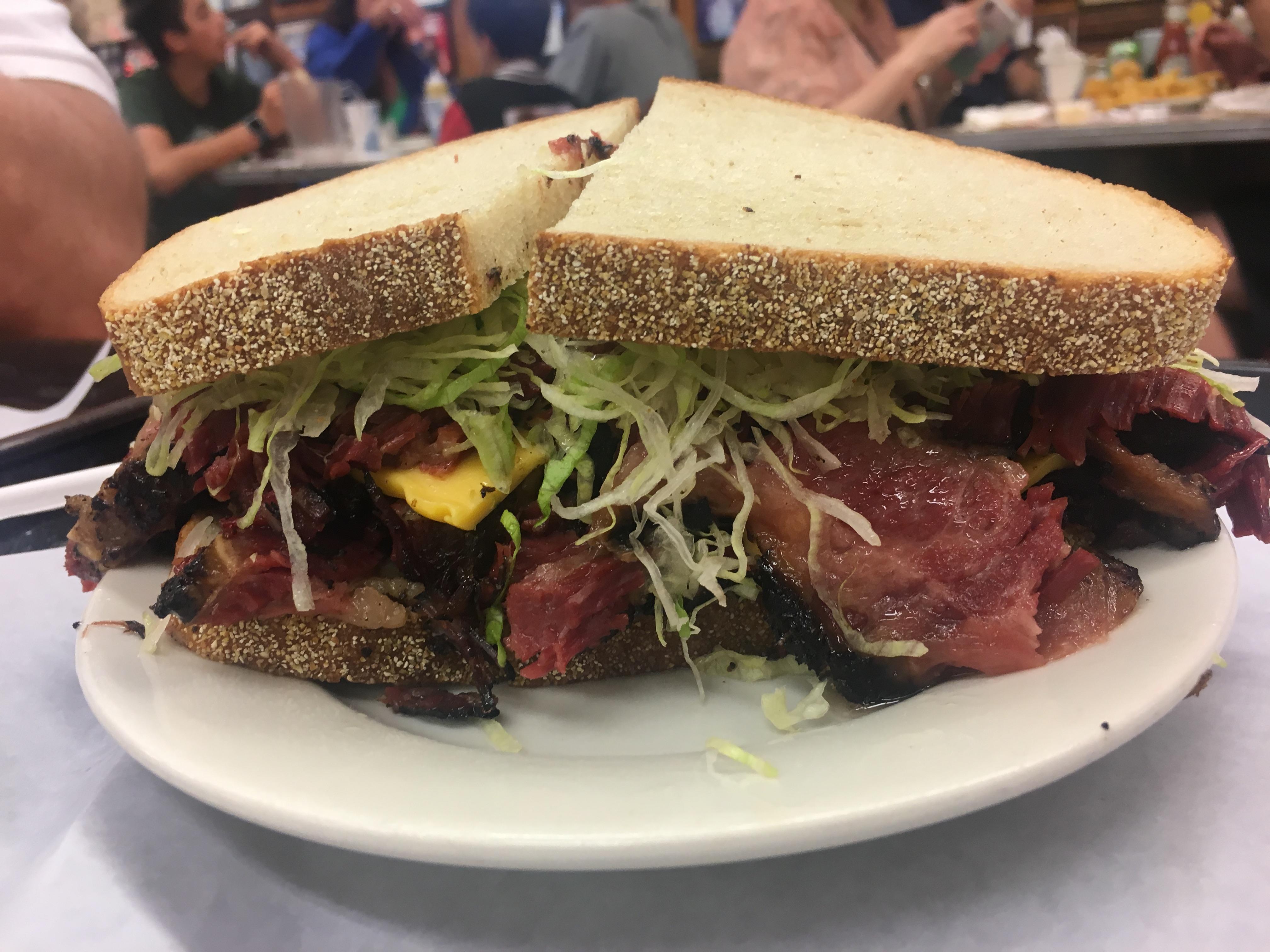 I ate the best pastrami sandwich ever today. And judging by the queues