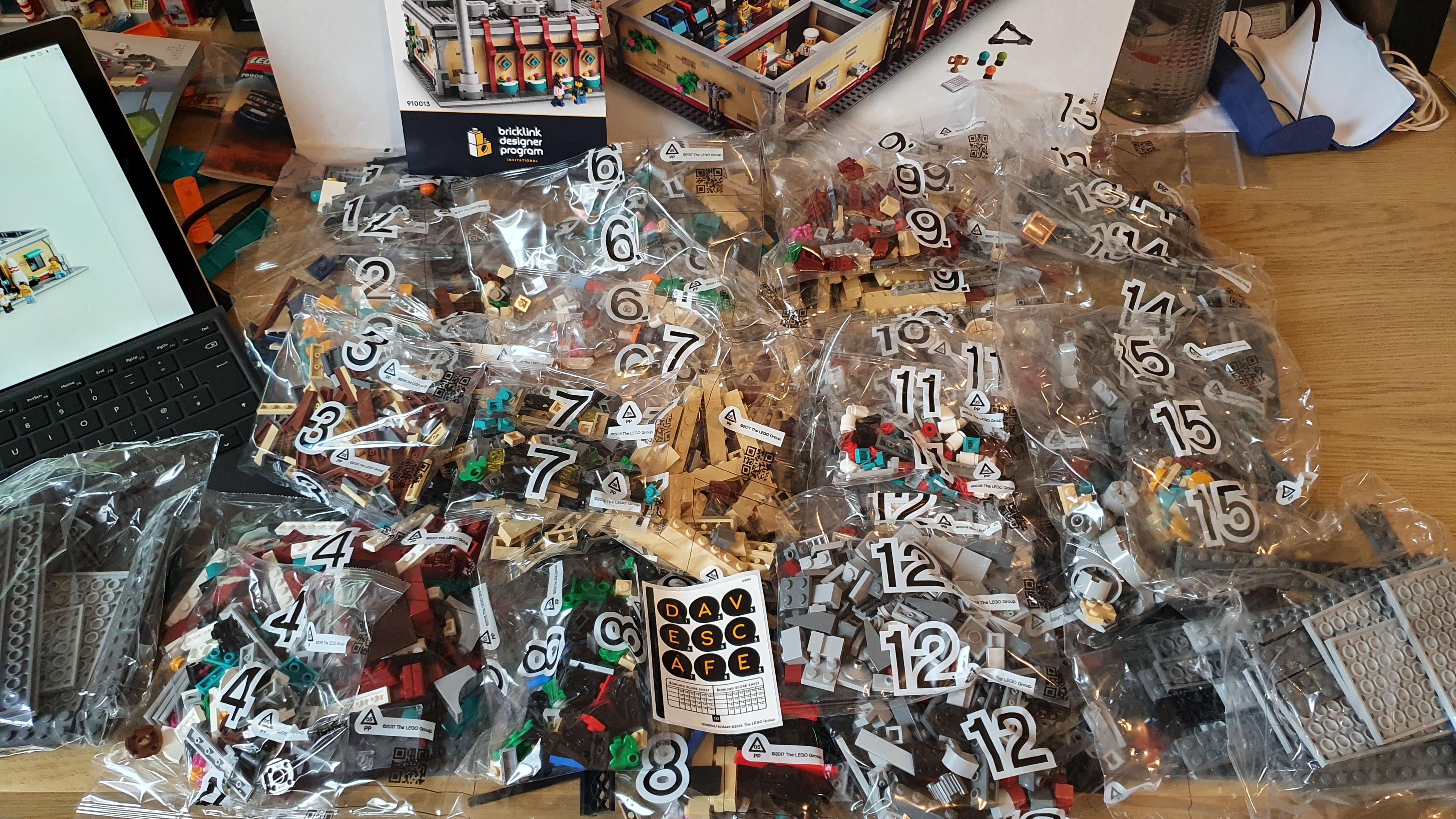 Retro Bowling Alley : r/lego