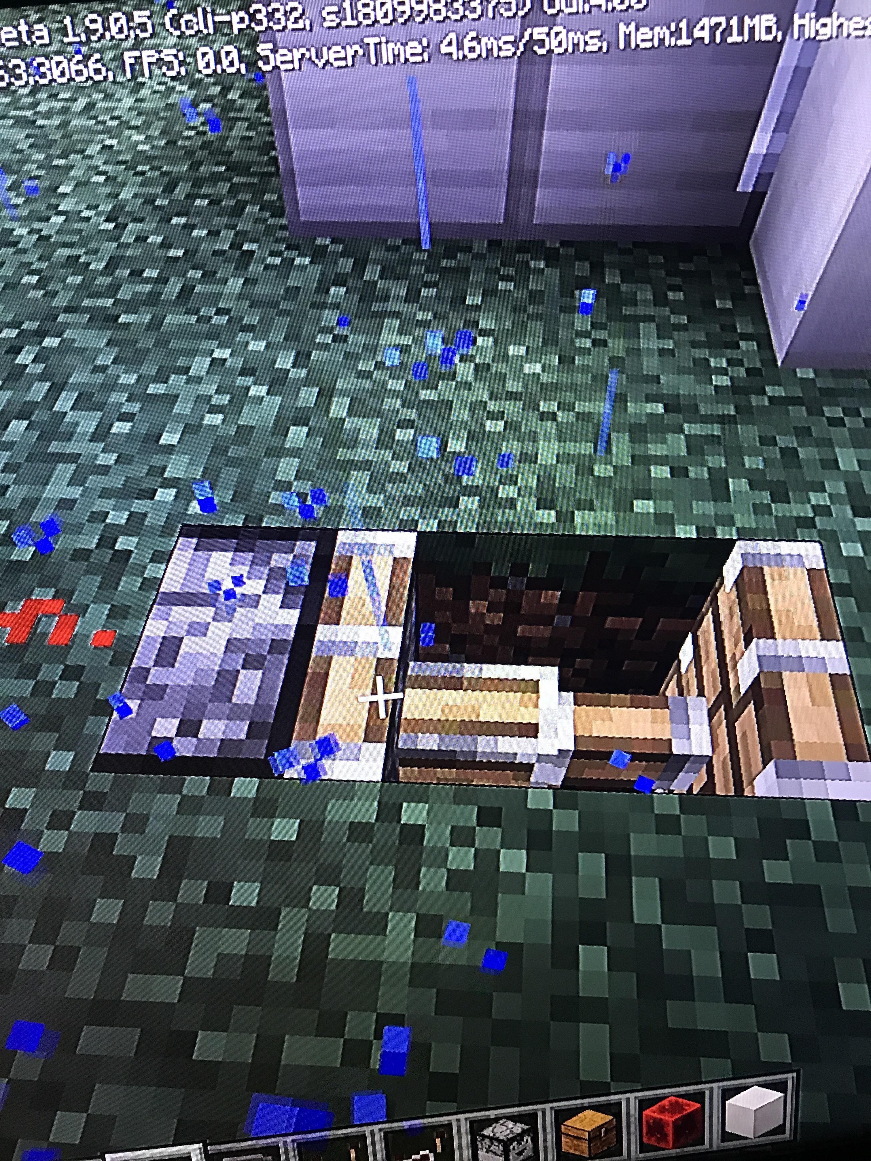 What’s with the Pistons on Bedrock? Is that supposed to look like that