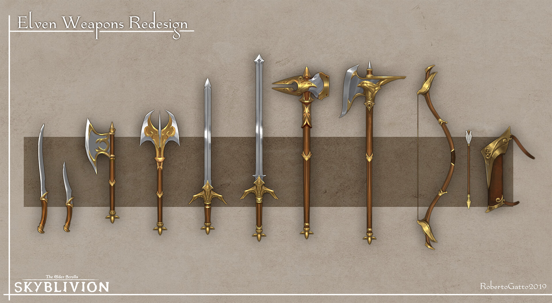 Elven Weapons