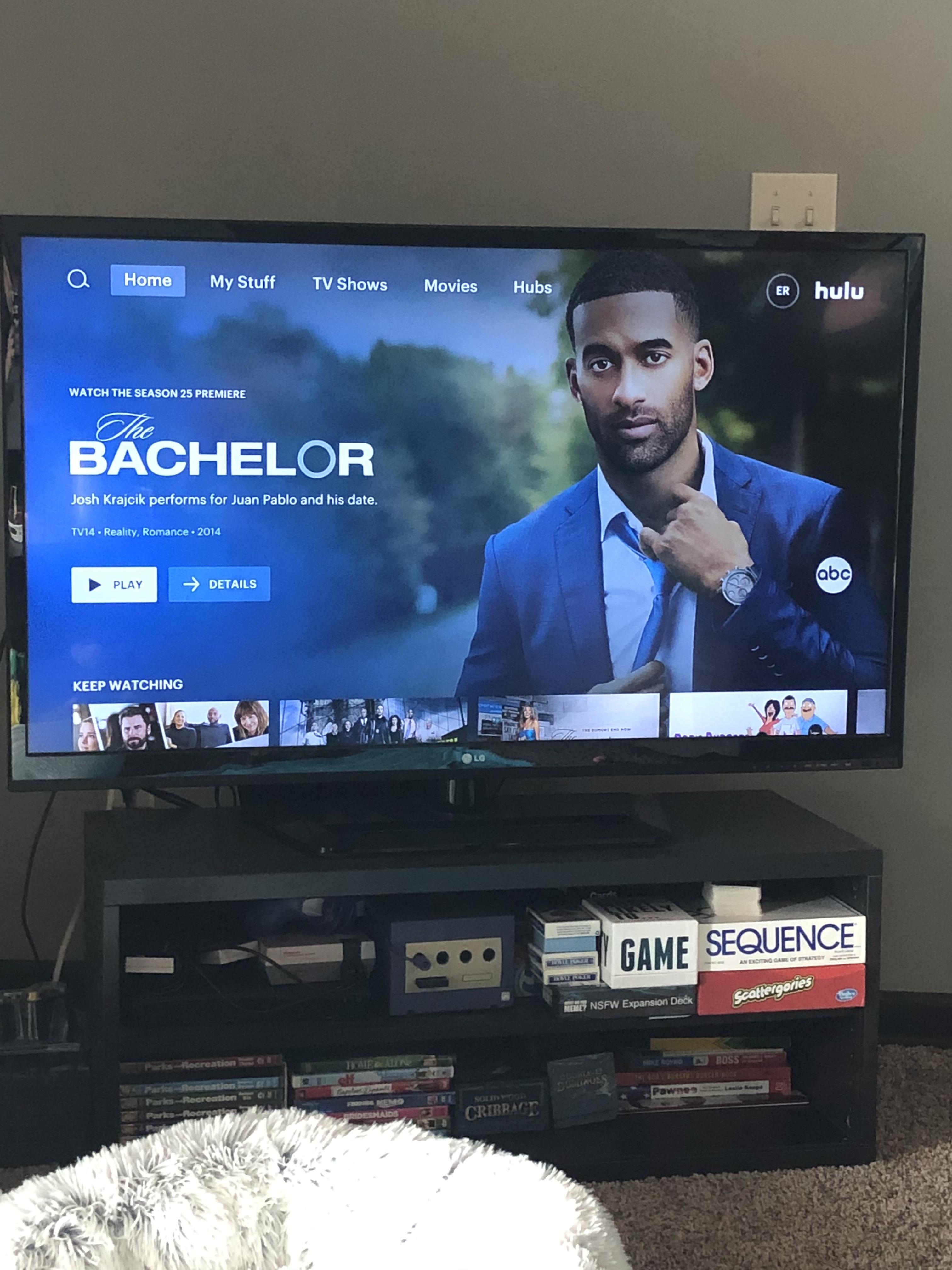 Hulu still wine drunk after last night’s premiere r/thebachelor