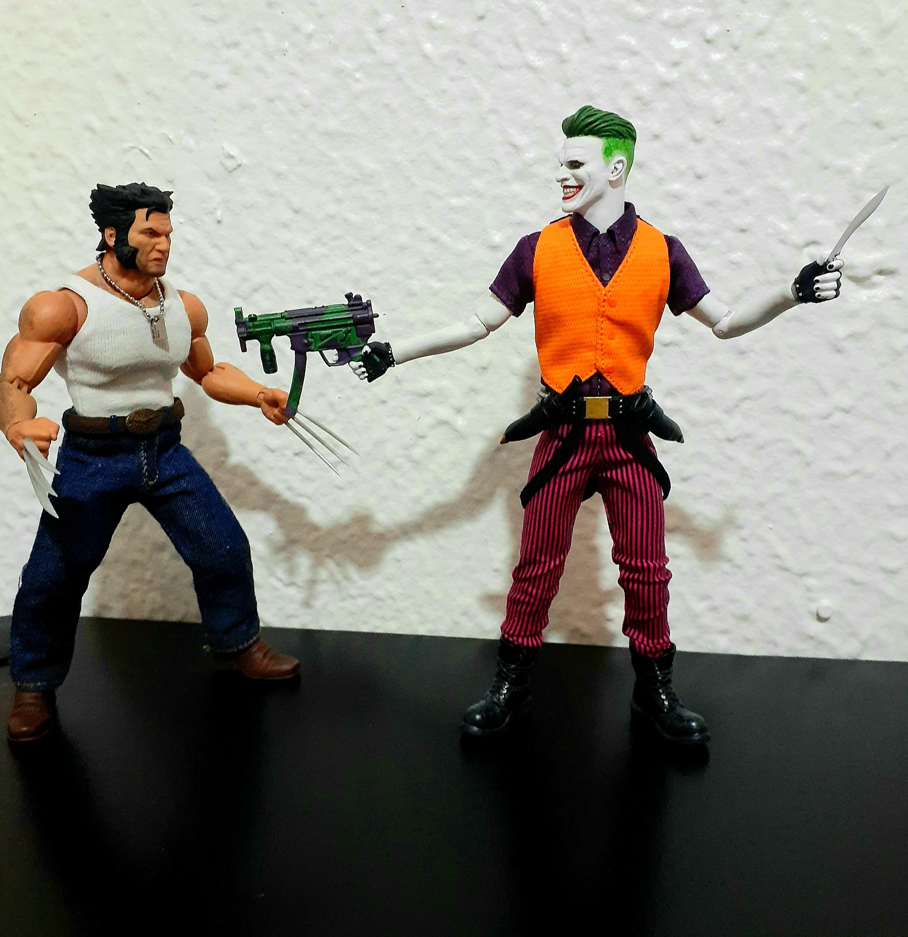 "I will not hesitate to kill you, clown" ActionFigures