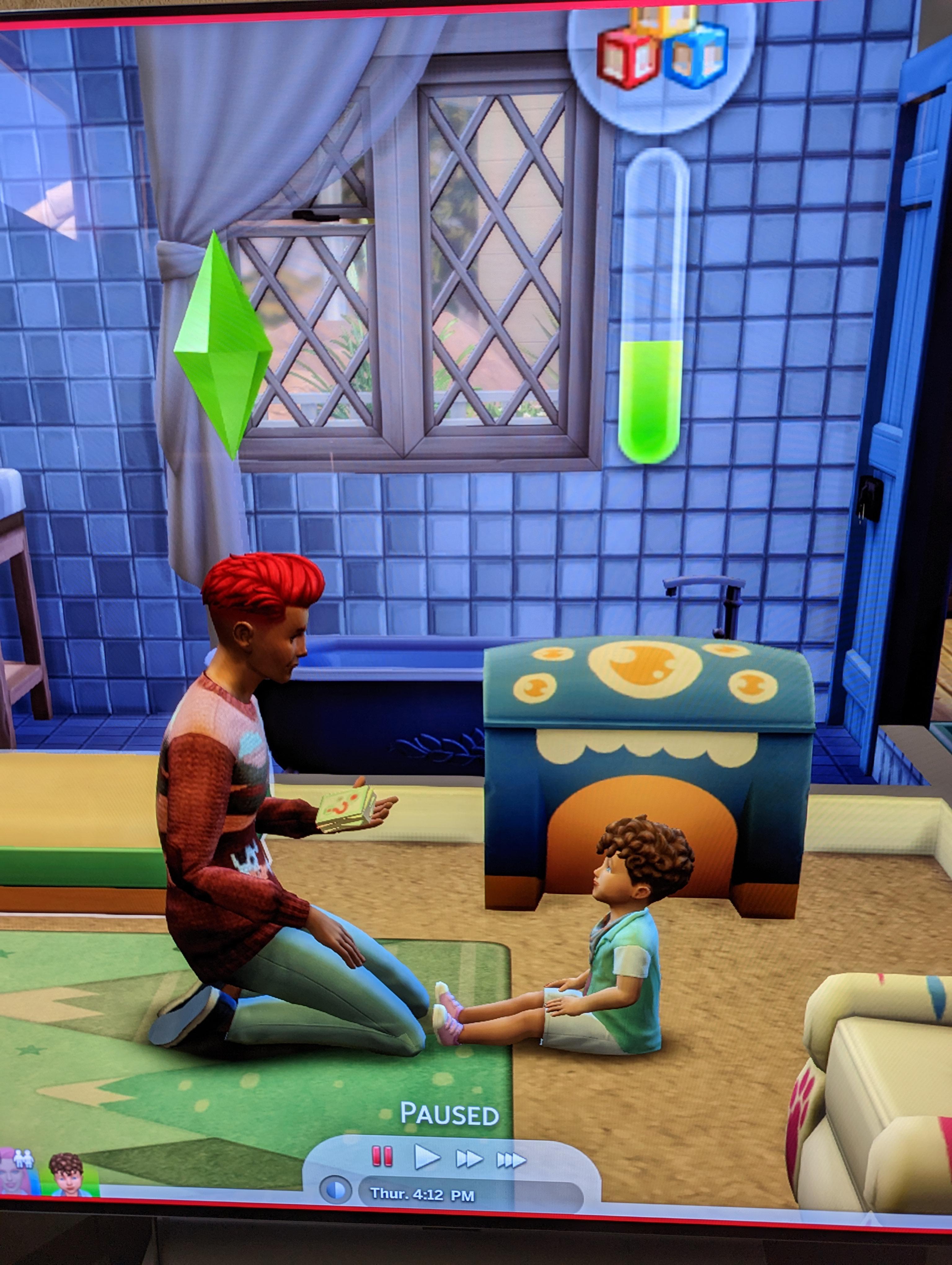 Do babies come out with fun colored hair when their parents have it
