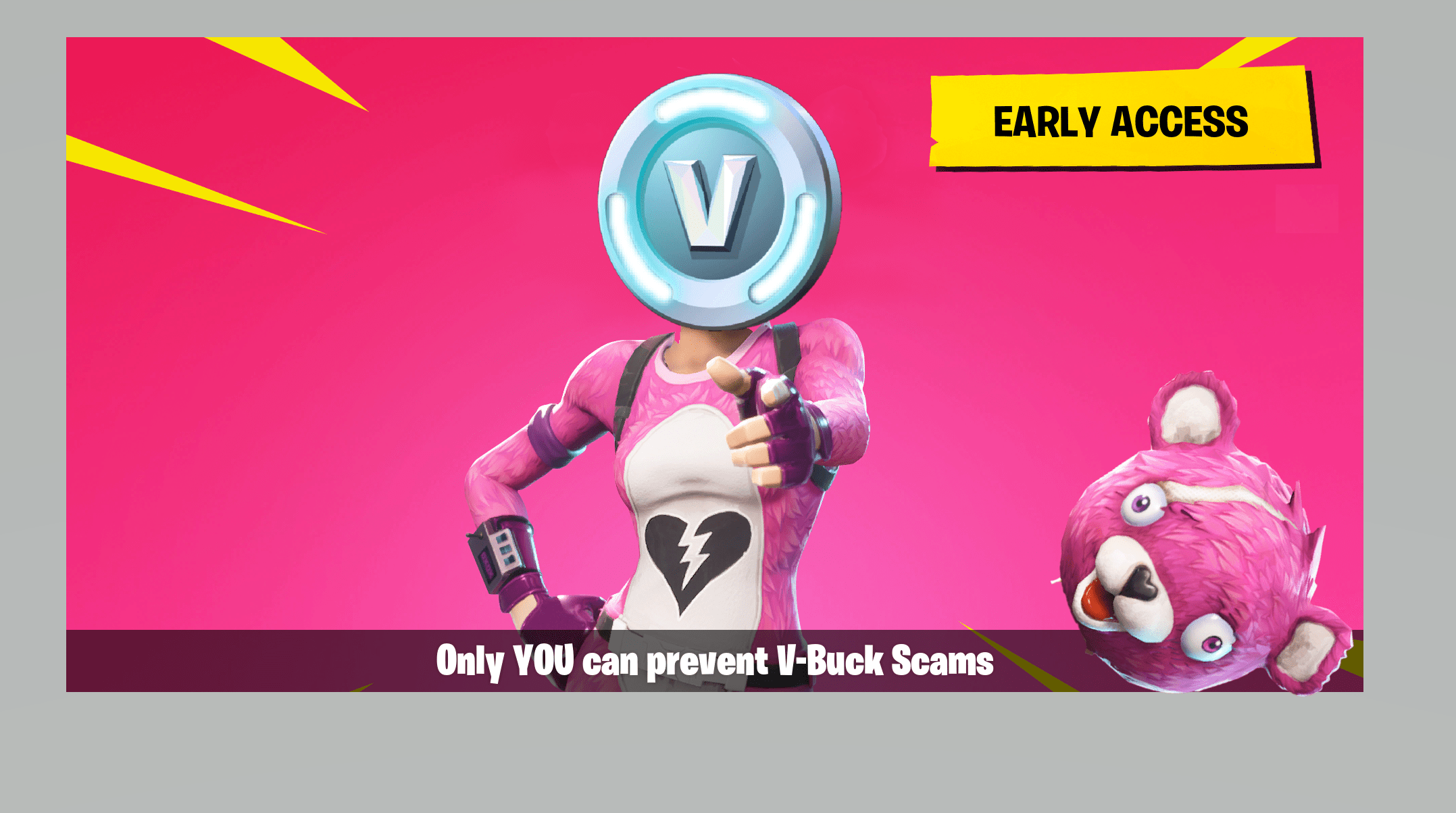 Only you can prevent VBuck Scams PewdiepieSubmissions