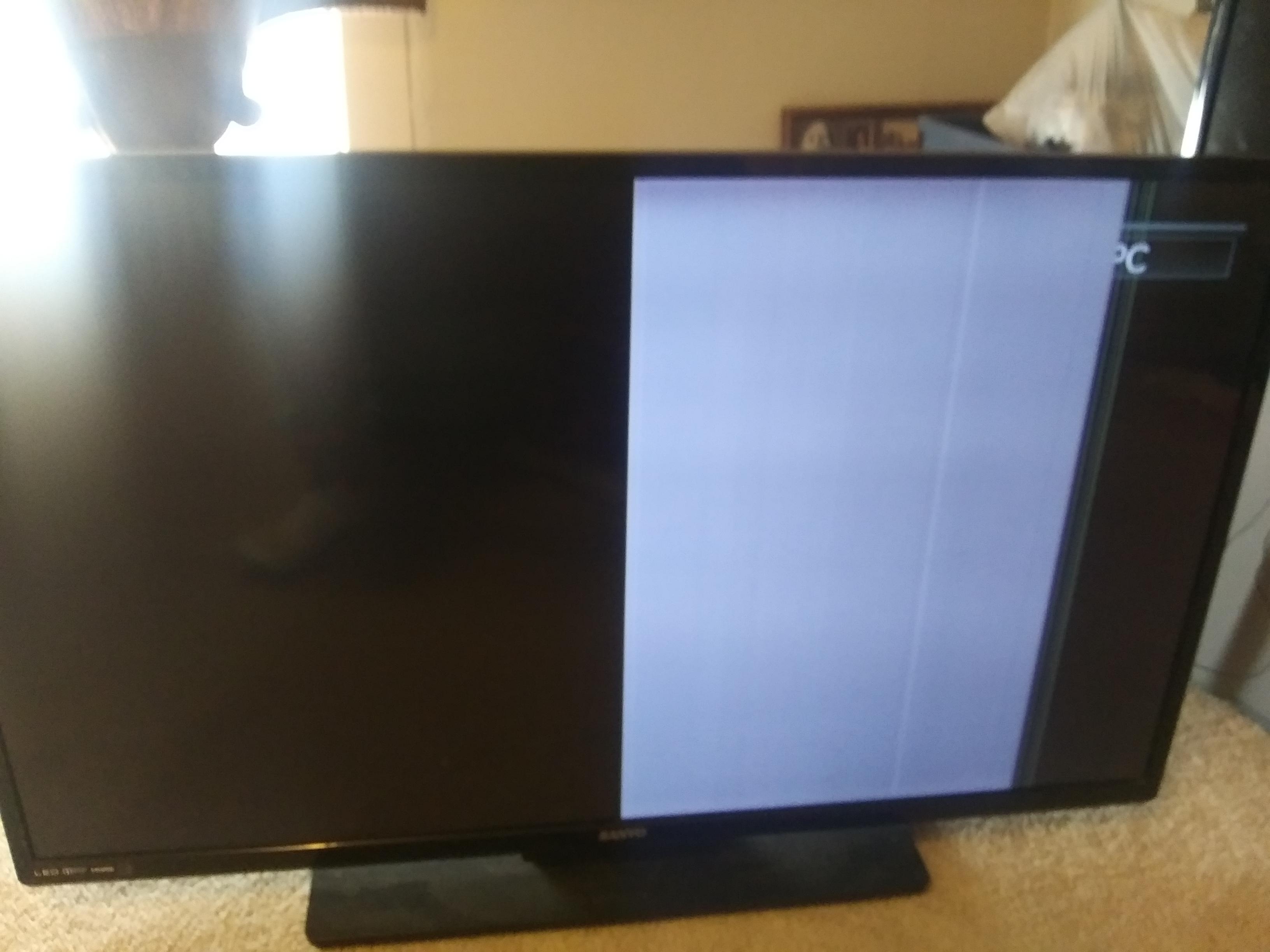 Need help about my sanyo television and what do you think the problem