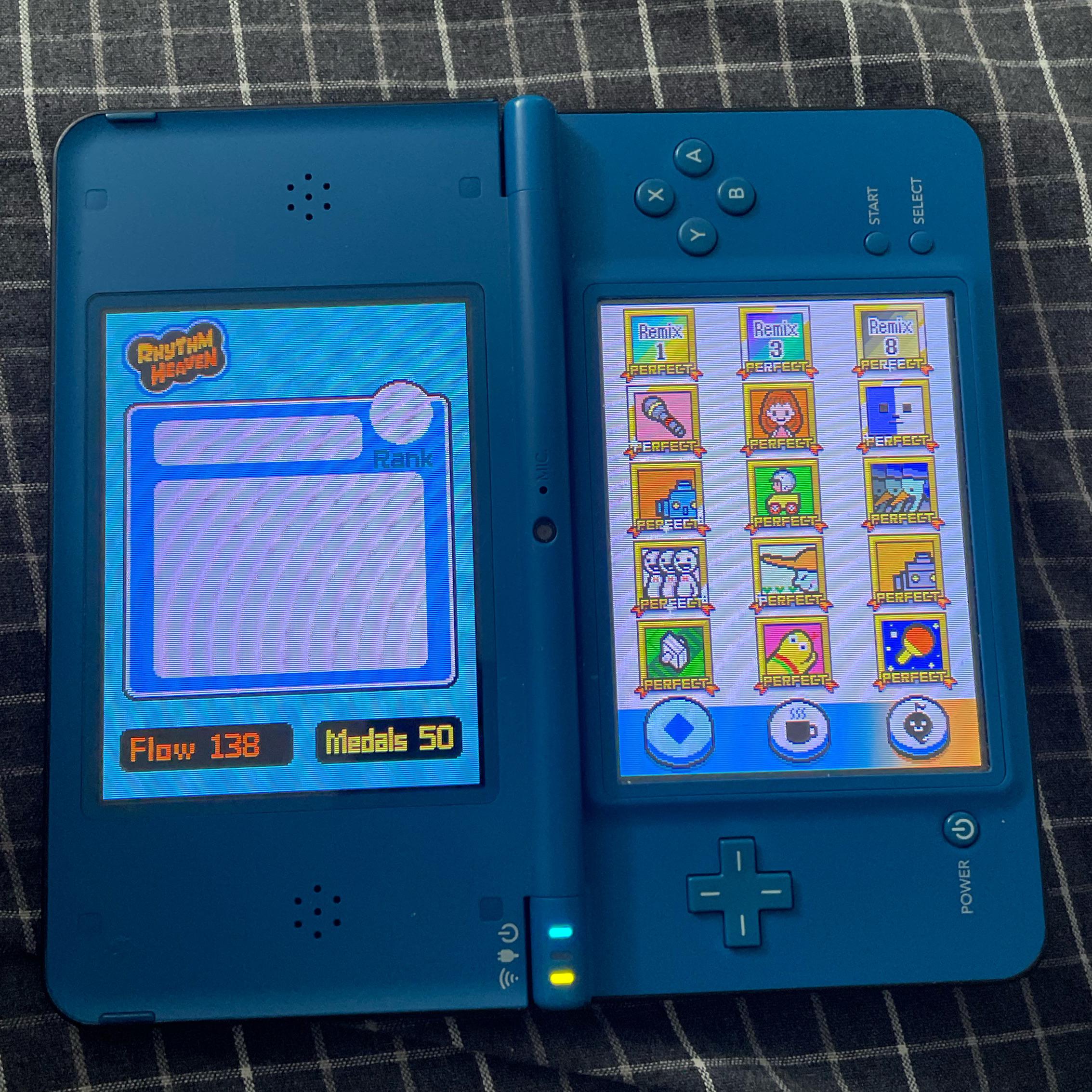 Took a while, but I finally got all perfects on Rhythm Heaven DS r