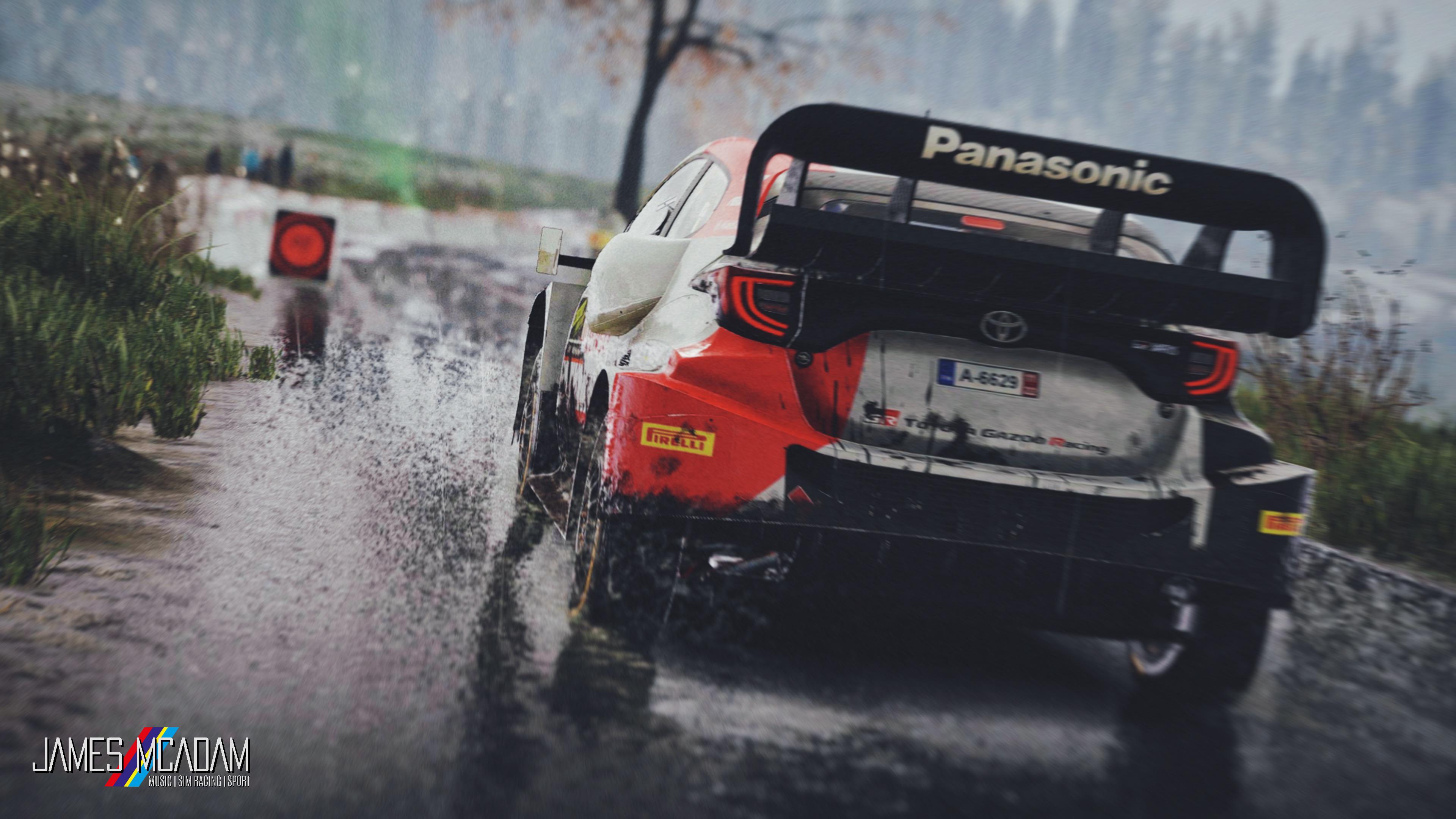 That rear wing. 🚀 : r/WRCTheGame