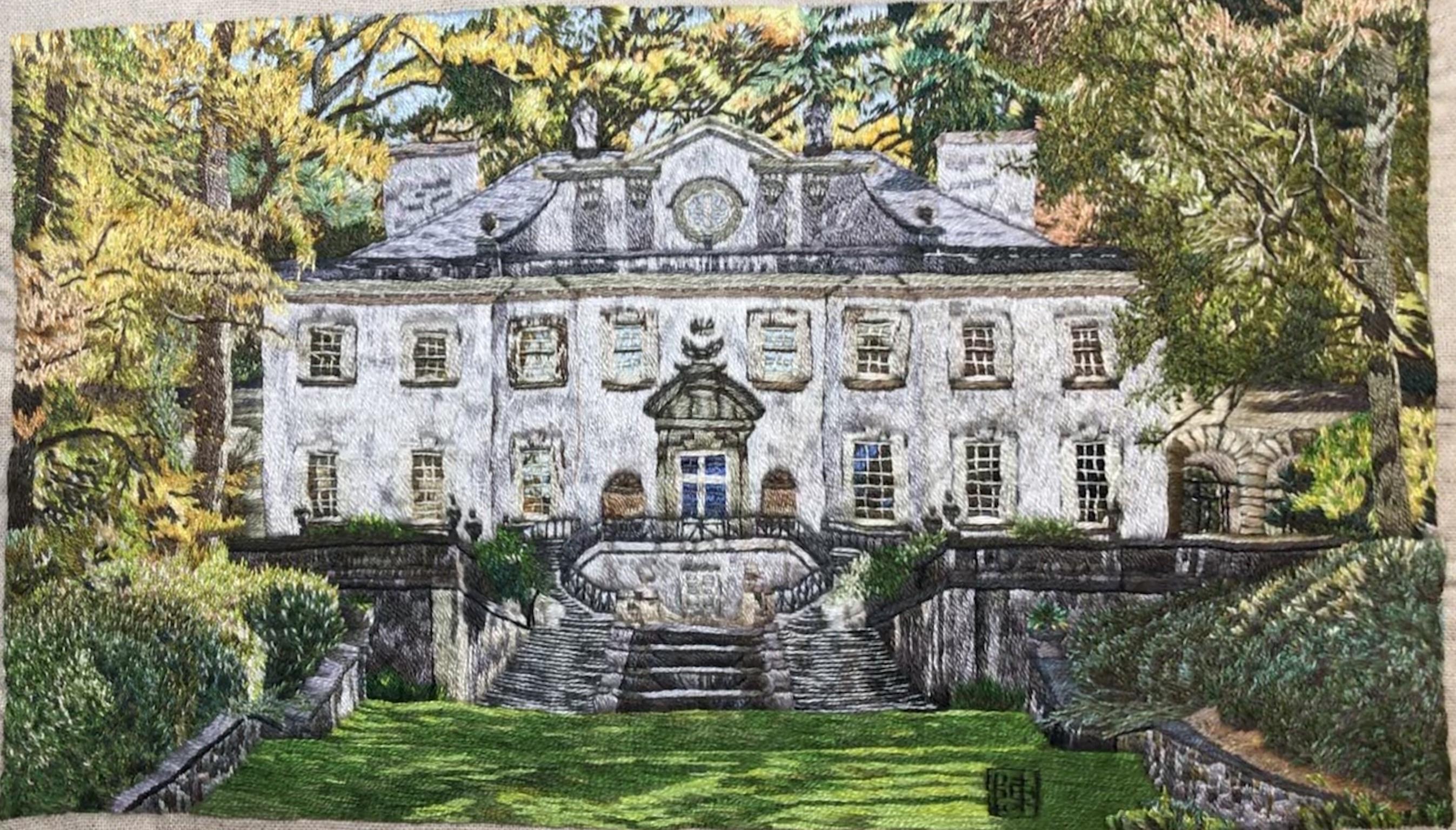 Swan House, Atlanta. This is a 9*5 piece. Thanks to the quarantine, I’d