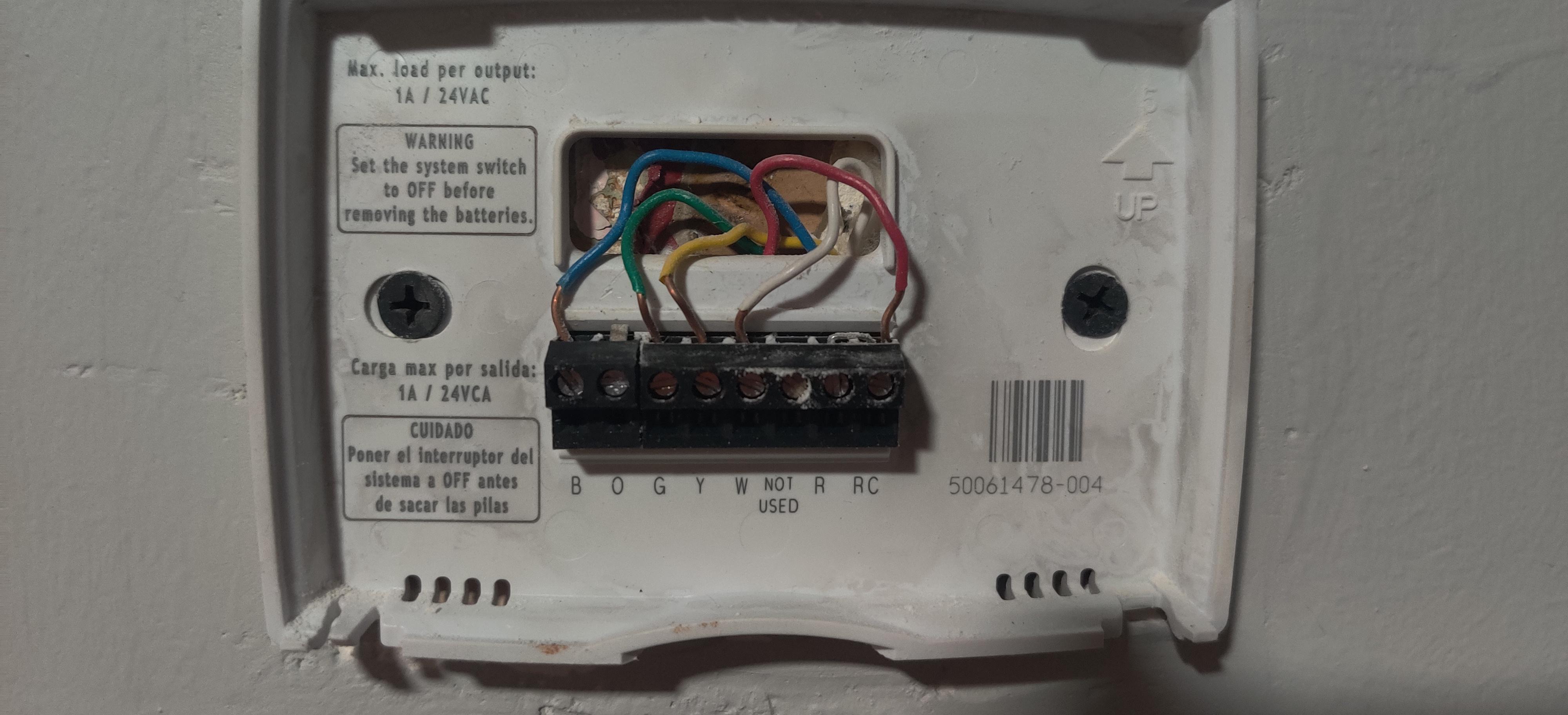 Using Nest Thermostat on LG Mini Split w/ LG DRY Contact PDRYCB320