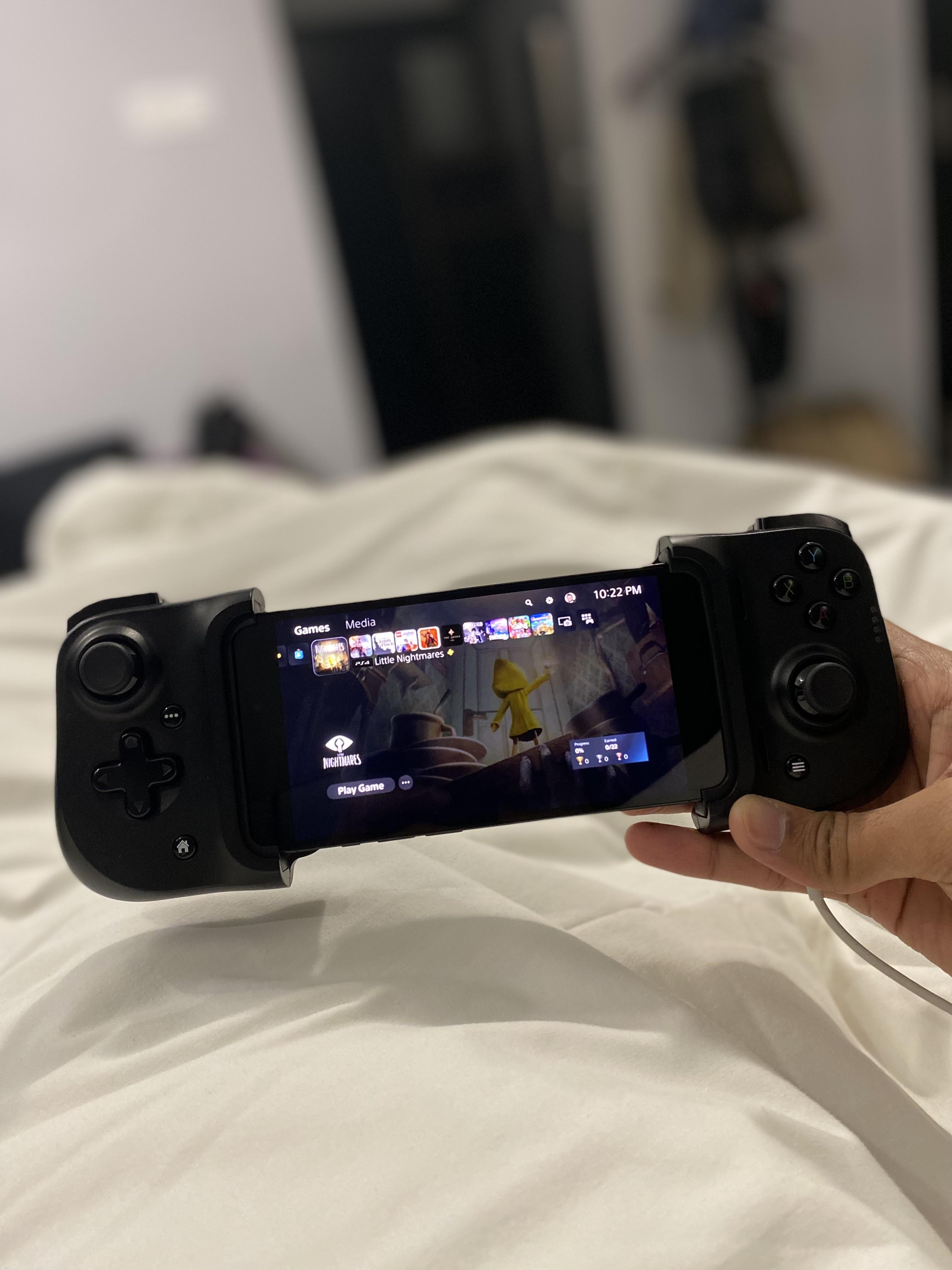 Razer Kishi is the poor man's Backbone One for PS5 remote play! r