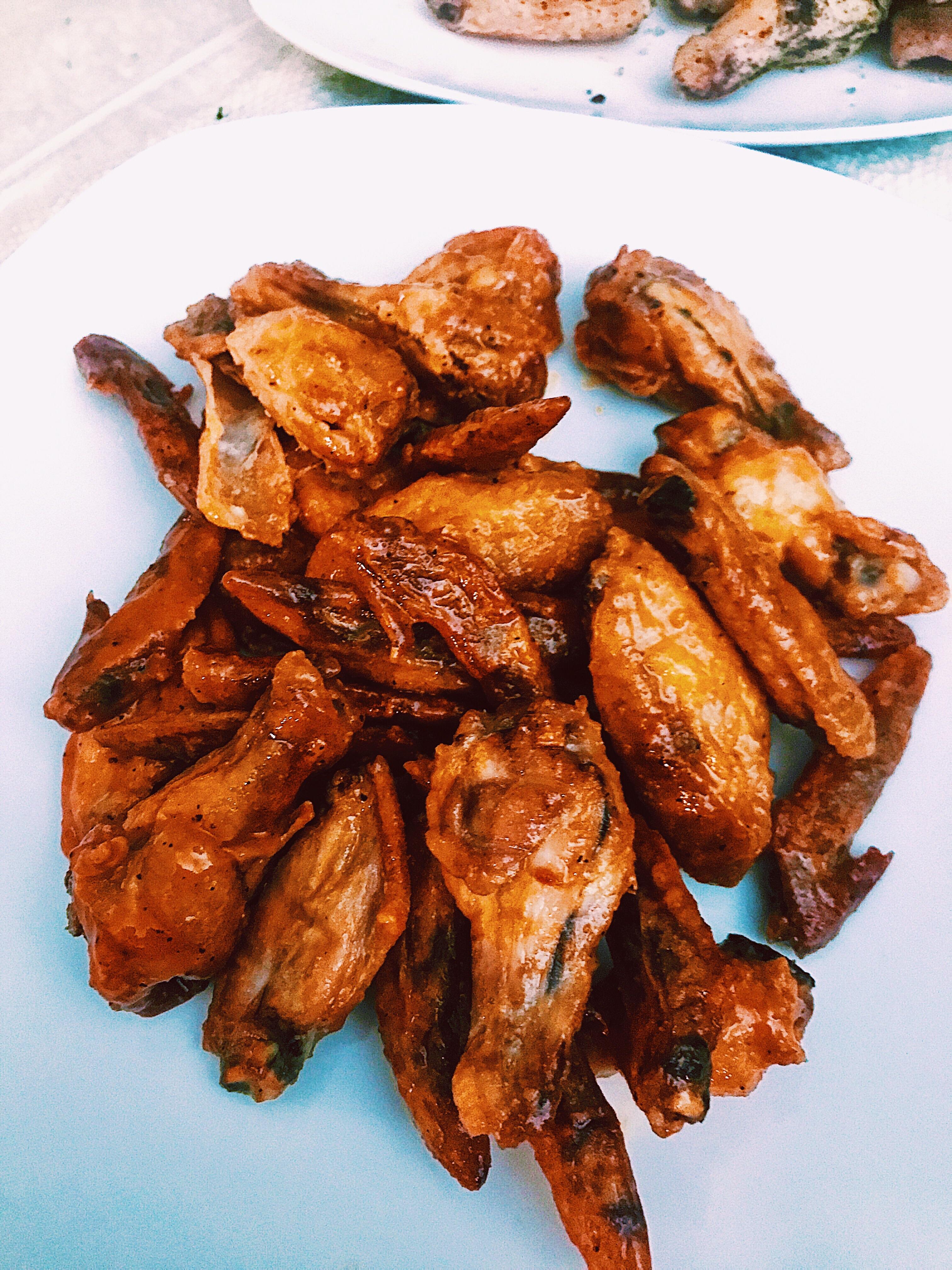 [Homemade] Oven baked buffalo wings r/food