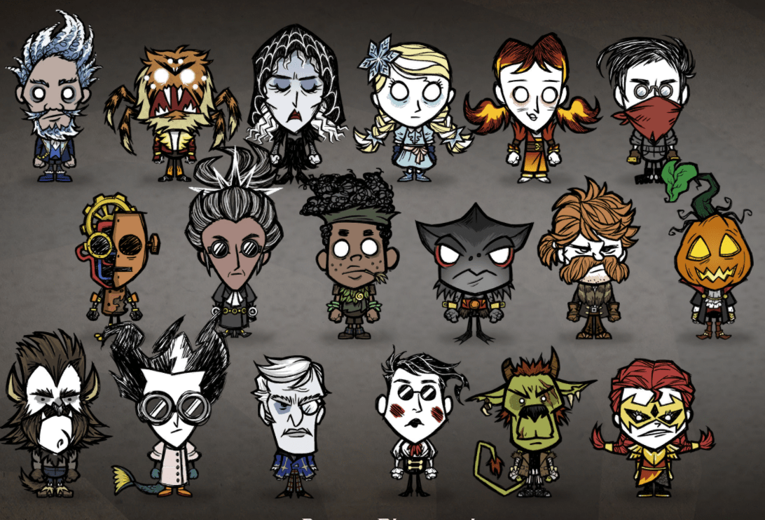 Updating my favourite skins to include Wanda r/dontstarvetogether