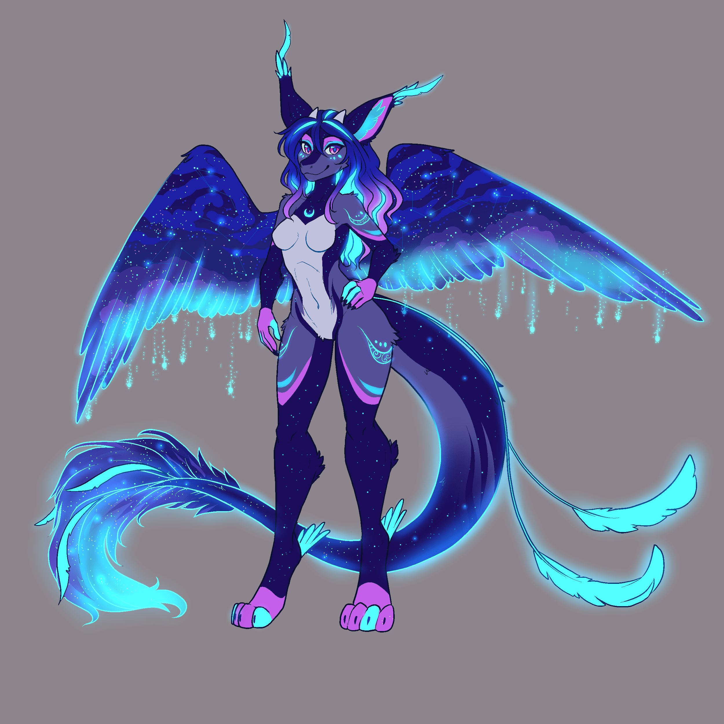 Astral Design for Sylverfyre by me (RiverofStars) furry