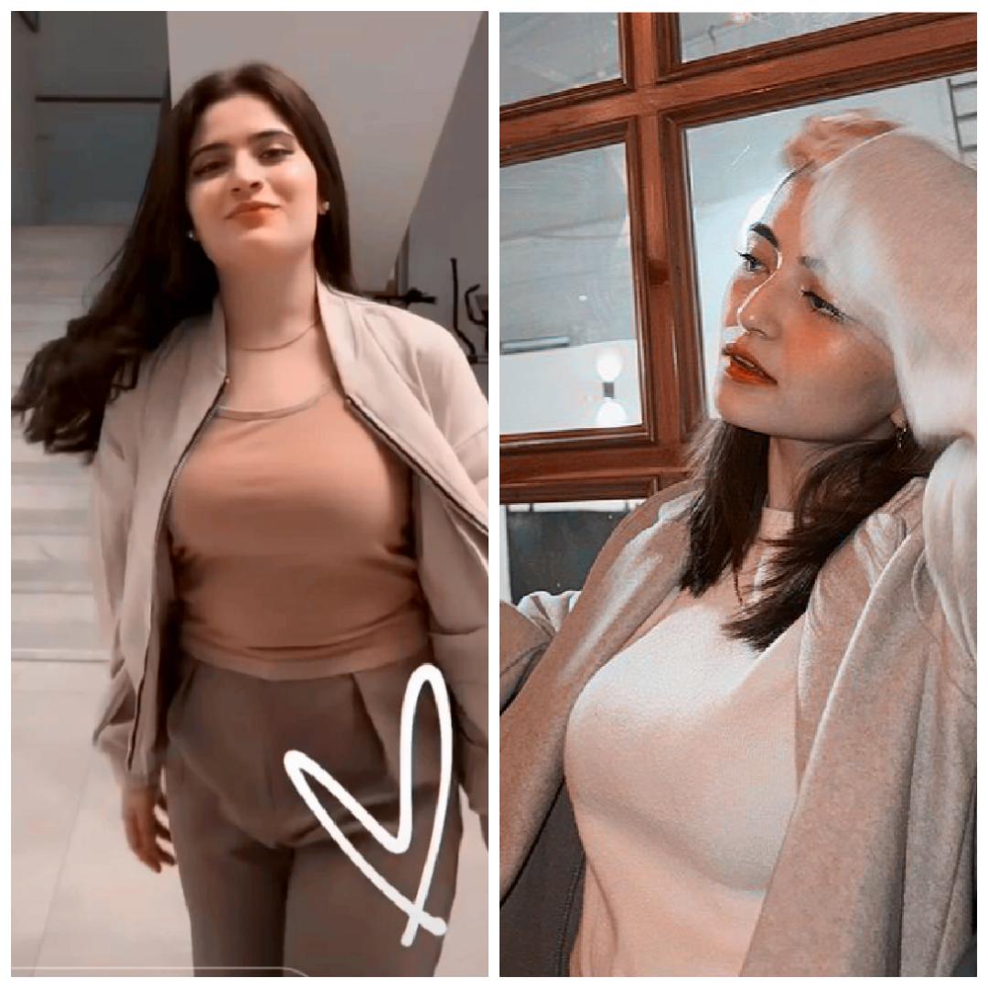 A tough call 🤤 who's boobs can give a heavenly pleasure? 🤤💦 Aroob jatoi