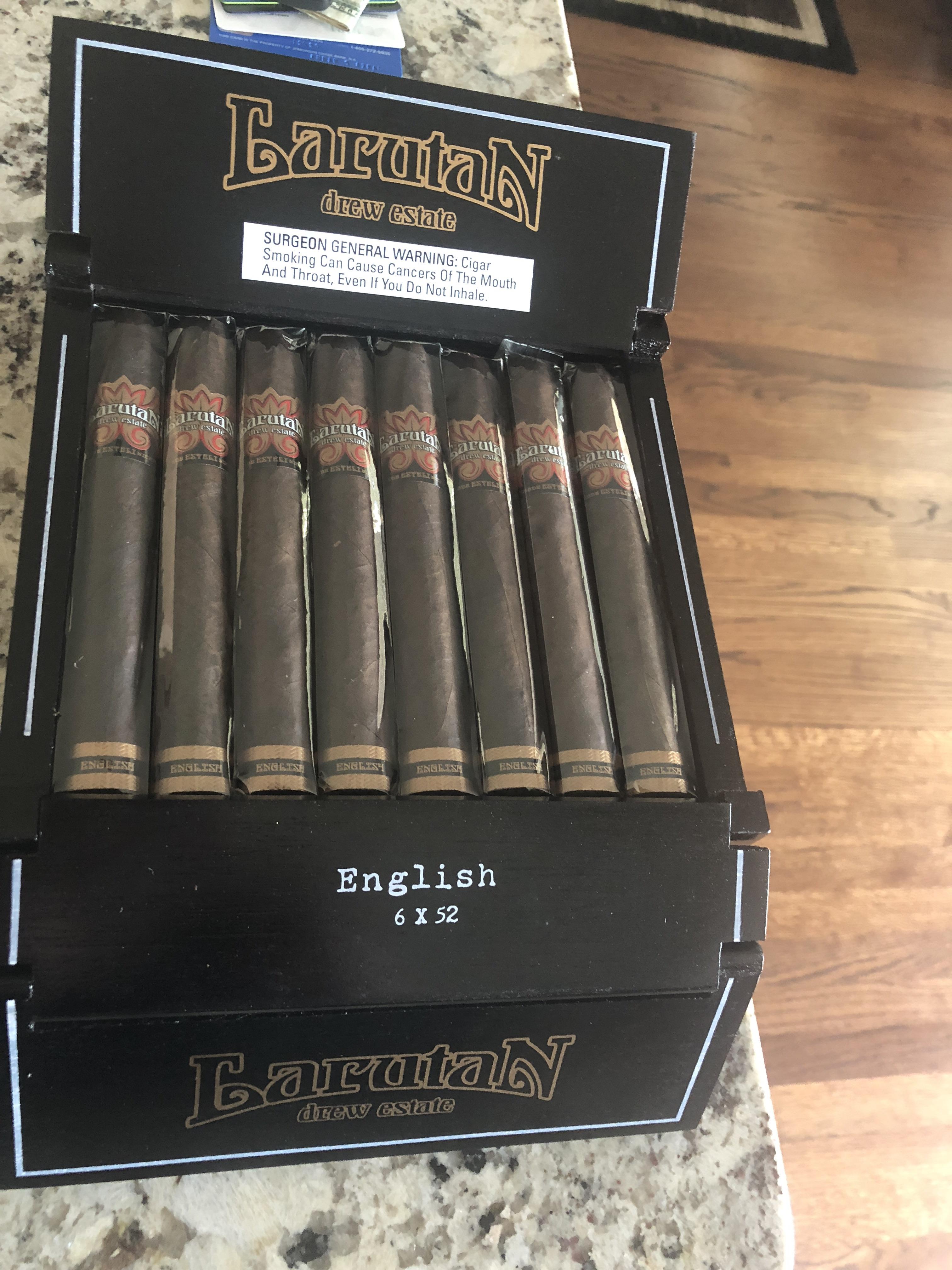 Just got these Larutan English Cigars in! Can’t wait to try these! r