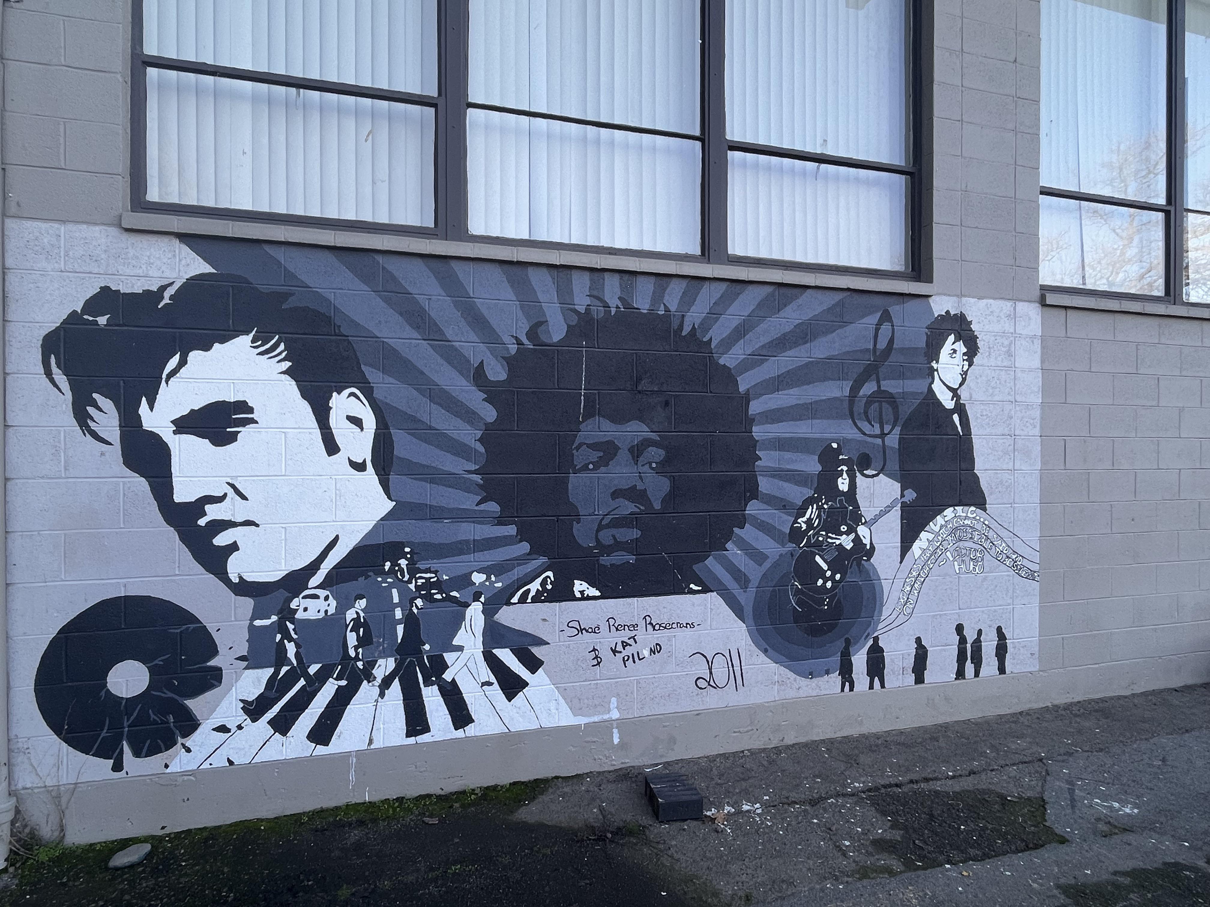 My high schools mural r/greenday