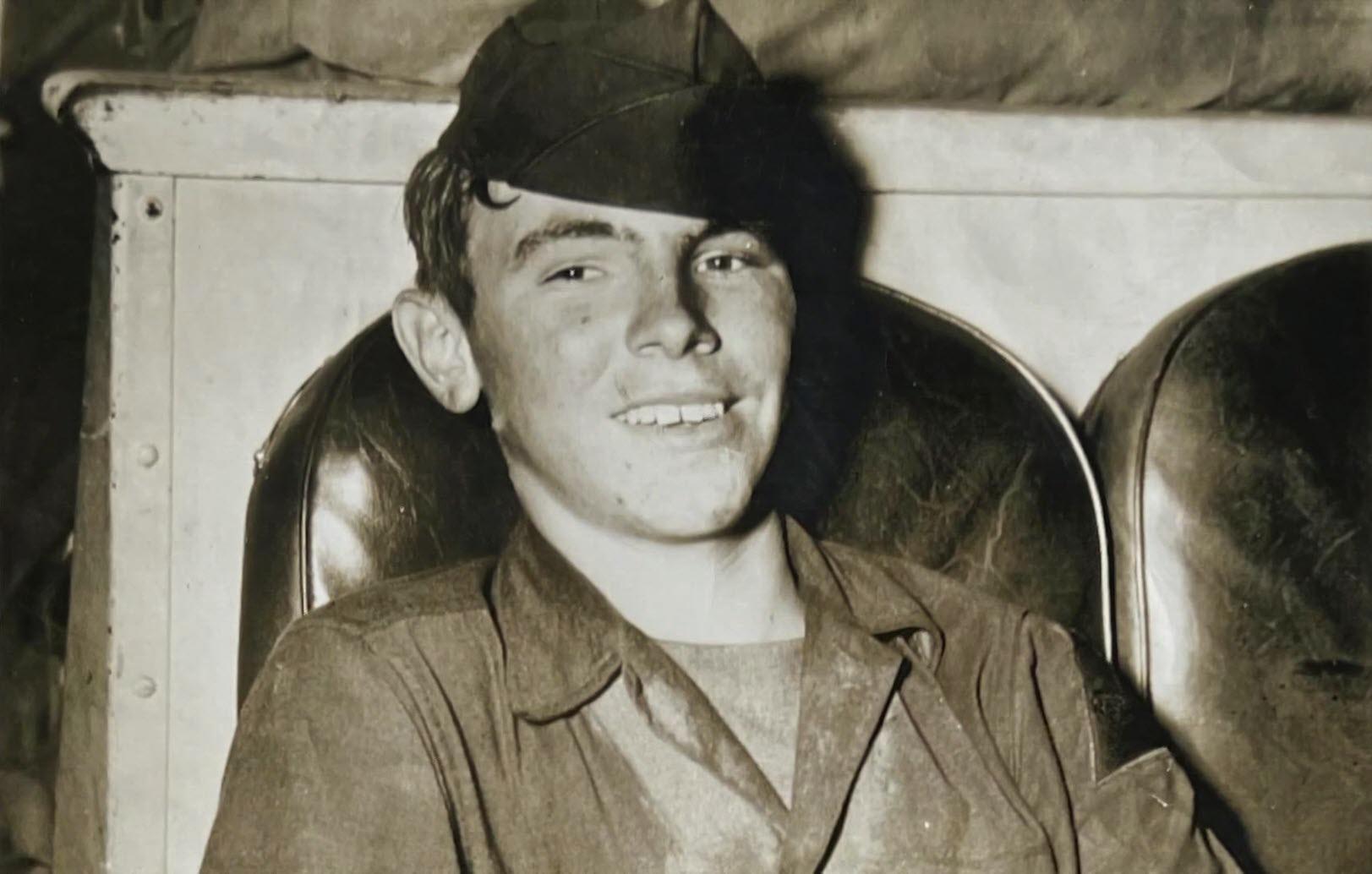 Bob Kelso, America's youngest WWII veteran ..in 1944 he signed up
