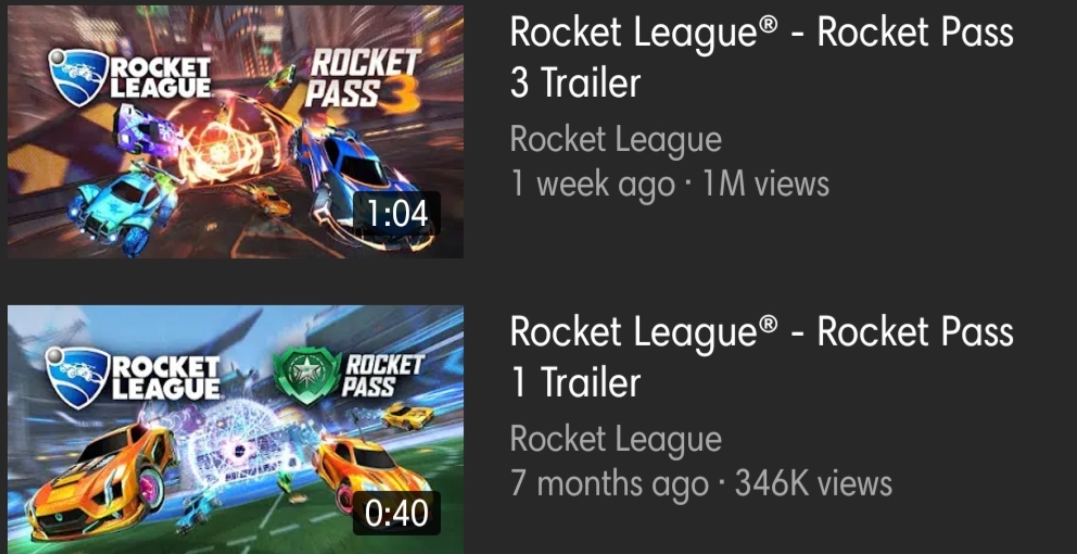 Proof after all this time, rocket league continues to get more and more
