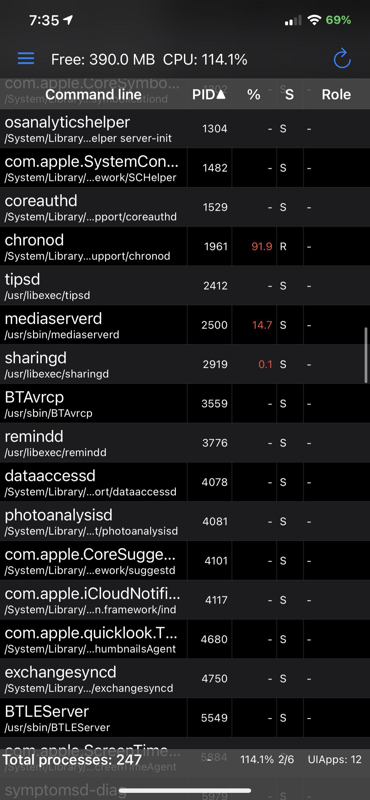 [Help] chronod draining battery. I have disabled tweaks with I cleaner