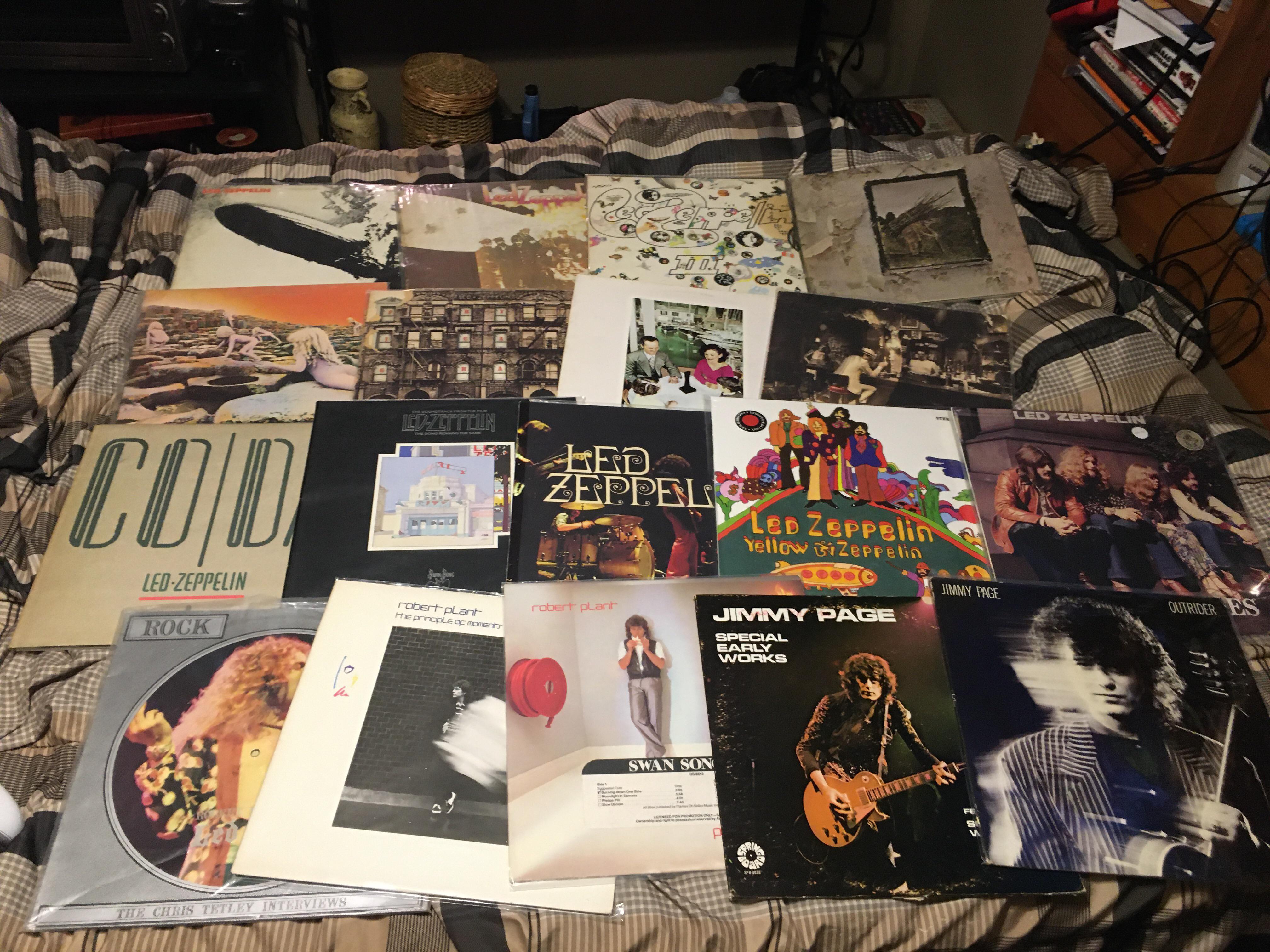My Led Zeppelin vinyl collection r/ledzeppelin